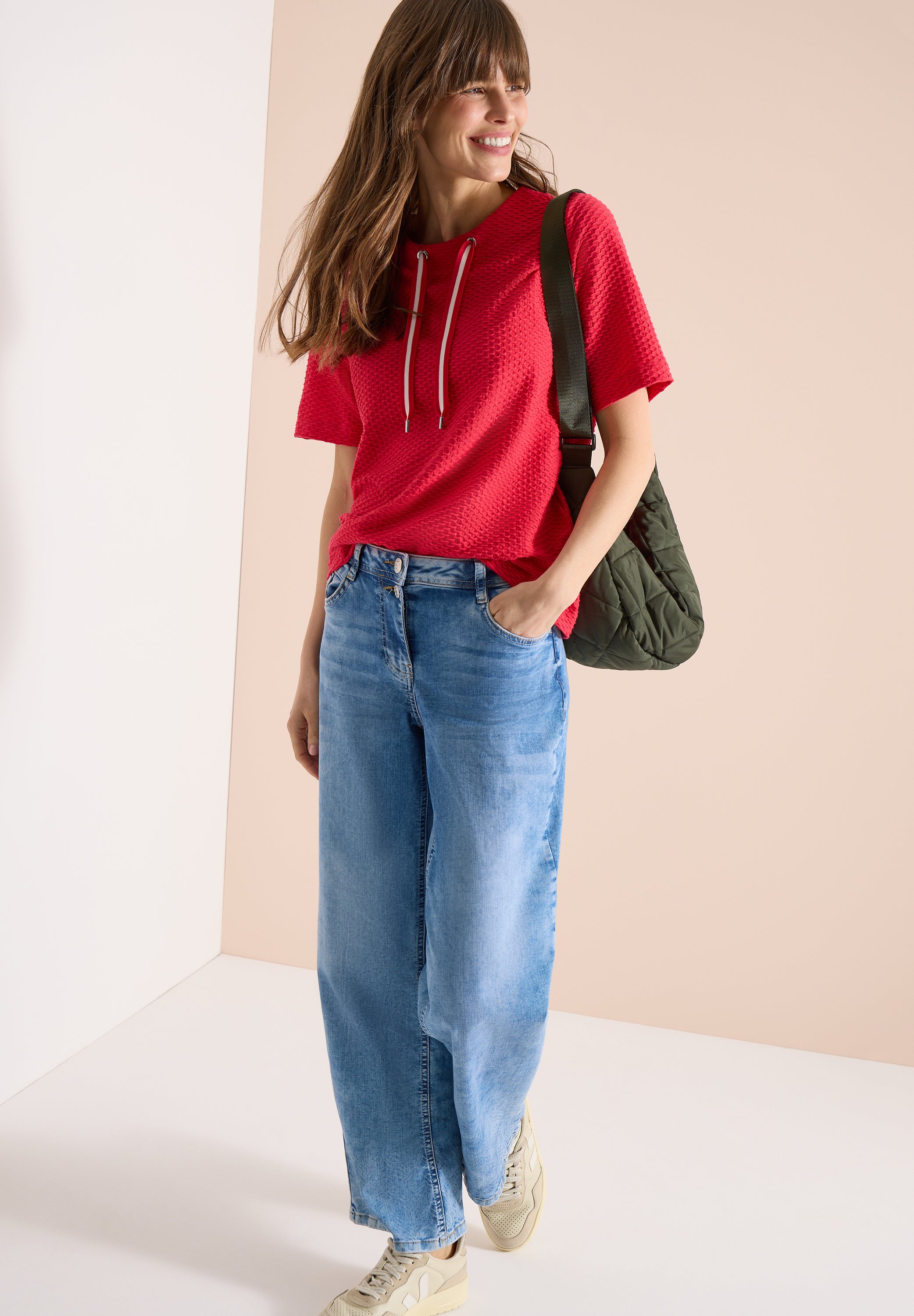 Cecil Damen T-Shirts  Glazed Ap