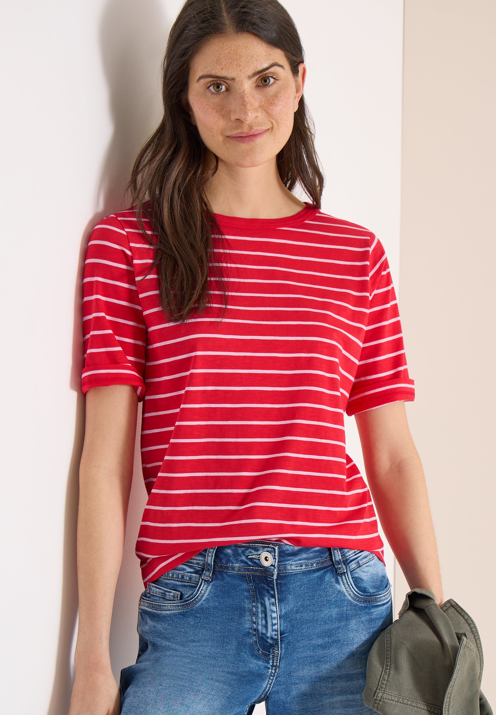 Cecil Damen T-Shirts  Glazed Ap