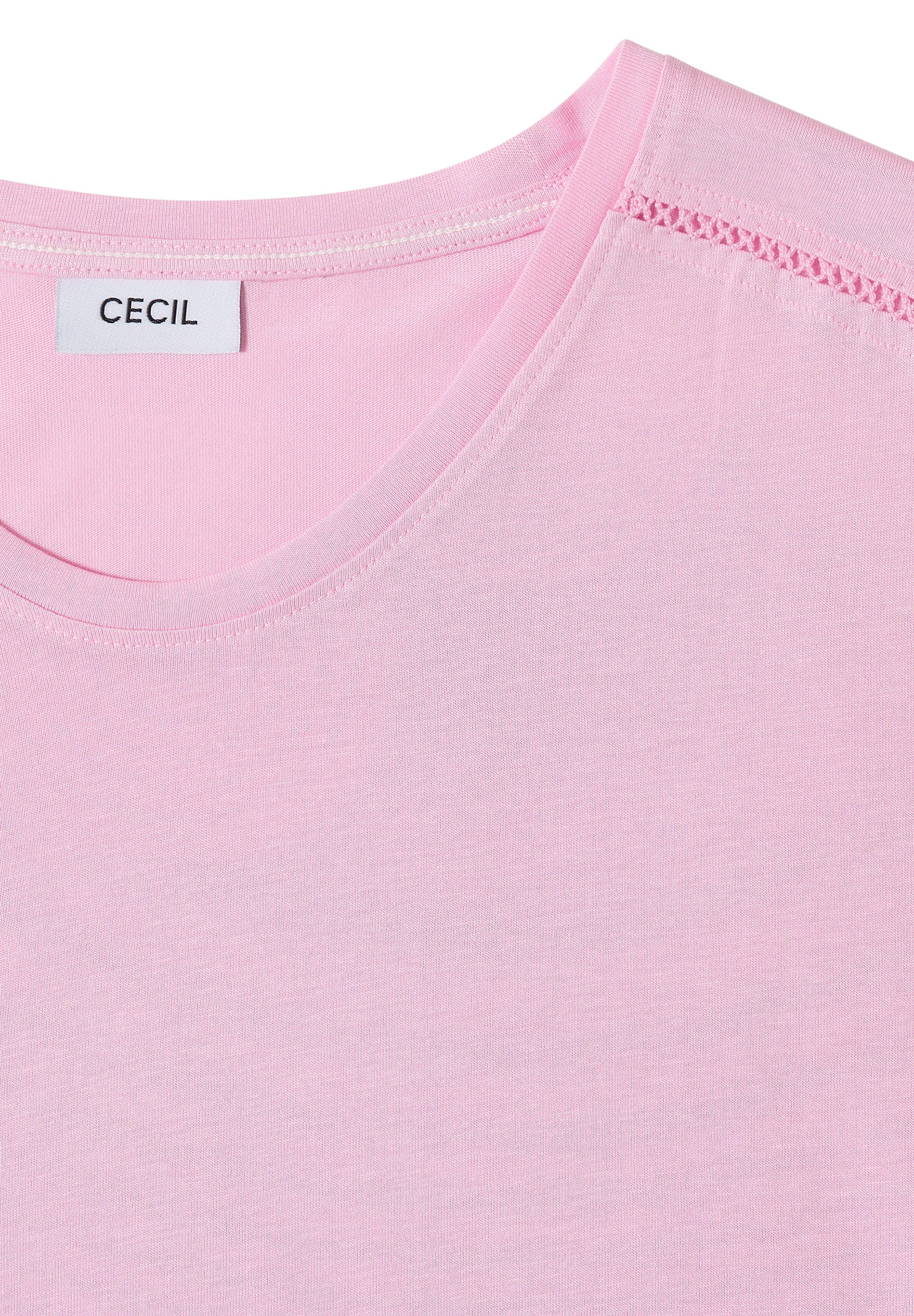 Cecil Damen T-Shirts  Light Blu