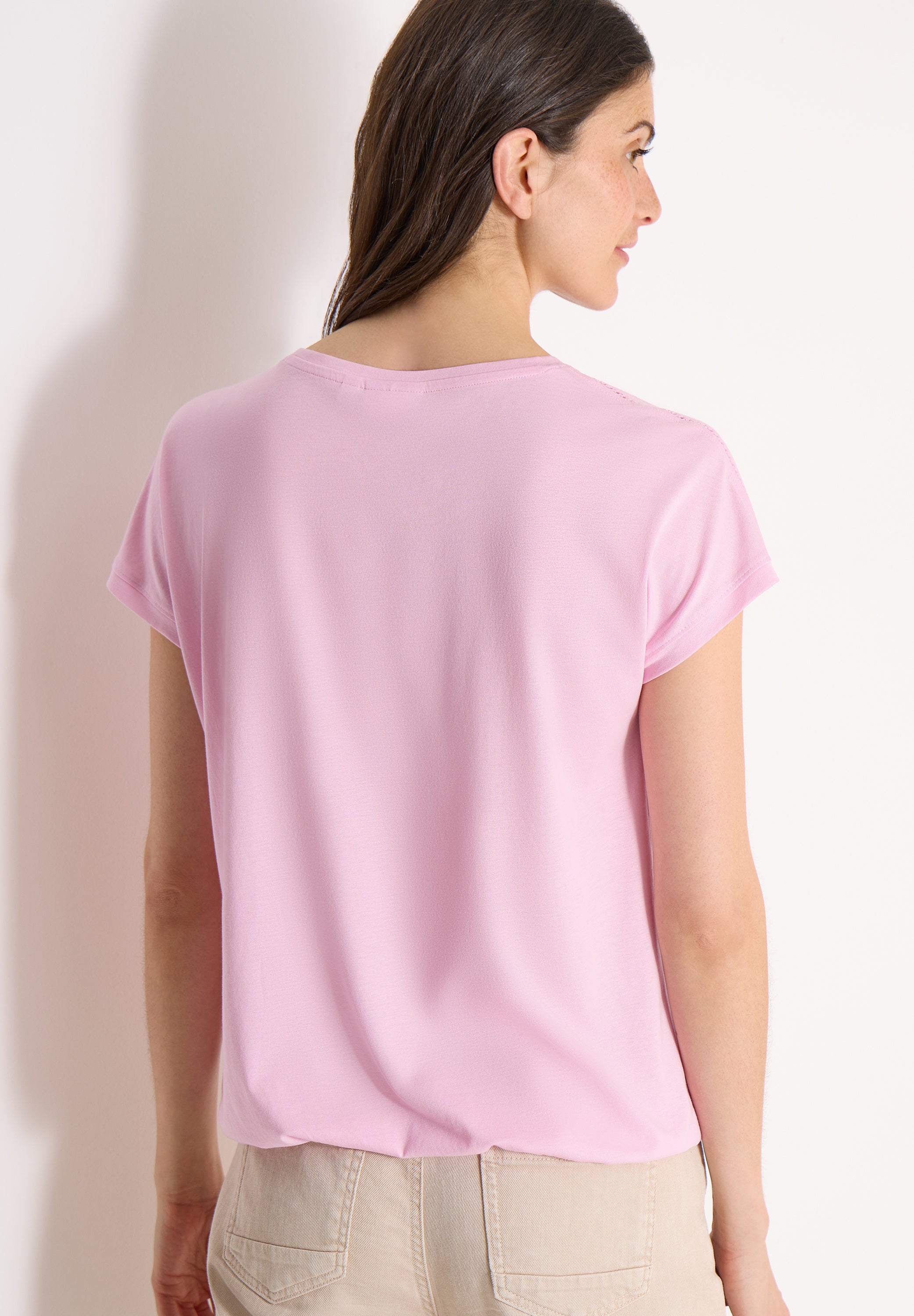 Cecil Damen T-Shirts Light Blu