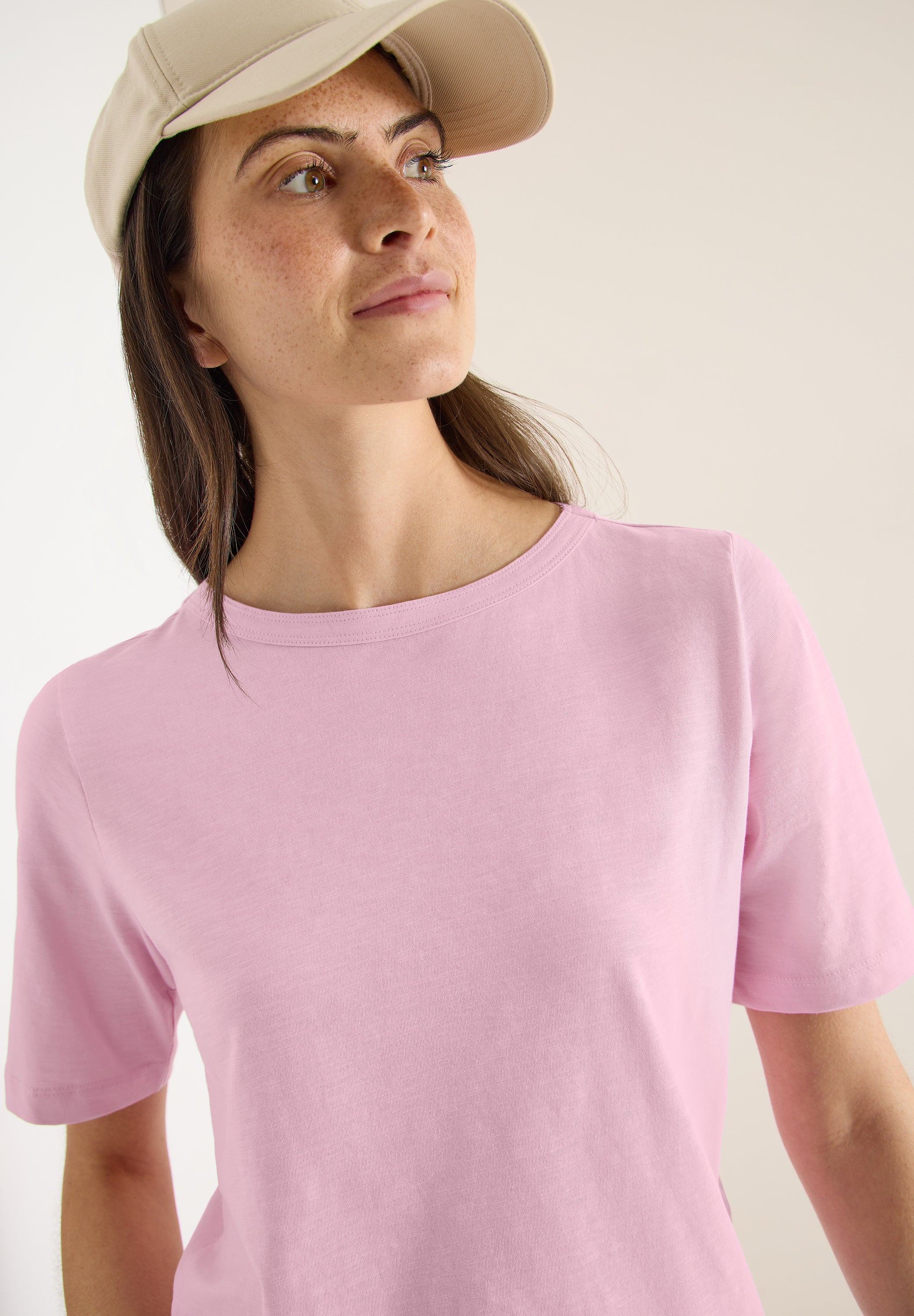 Cecil Damen T-Shirts  Light Blu