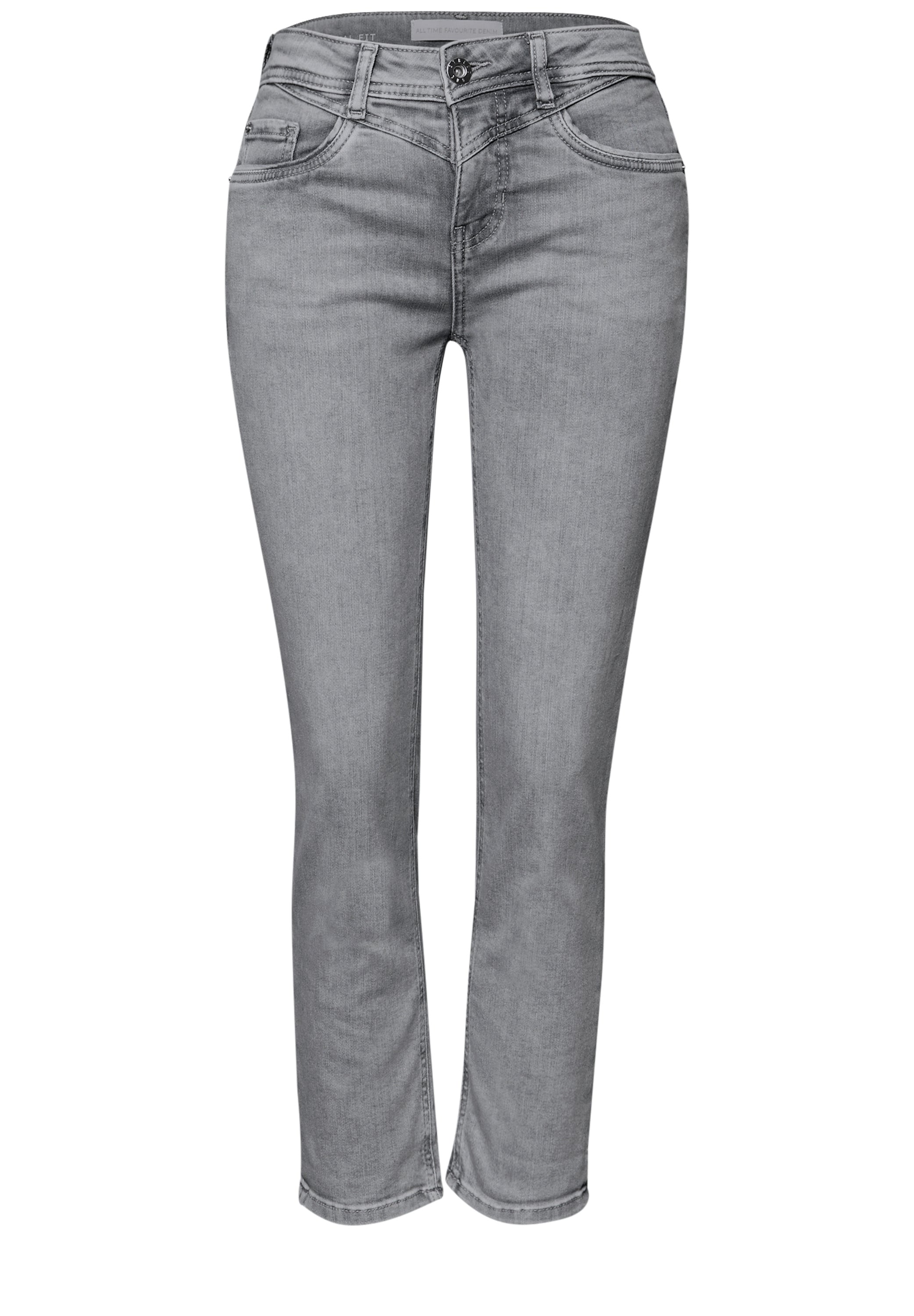 Street One Damen Hosen  Light Gre