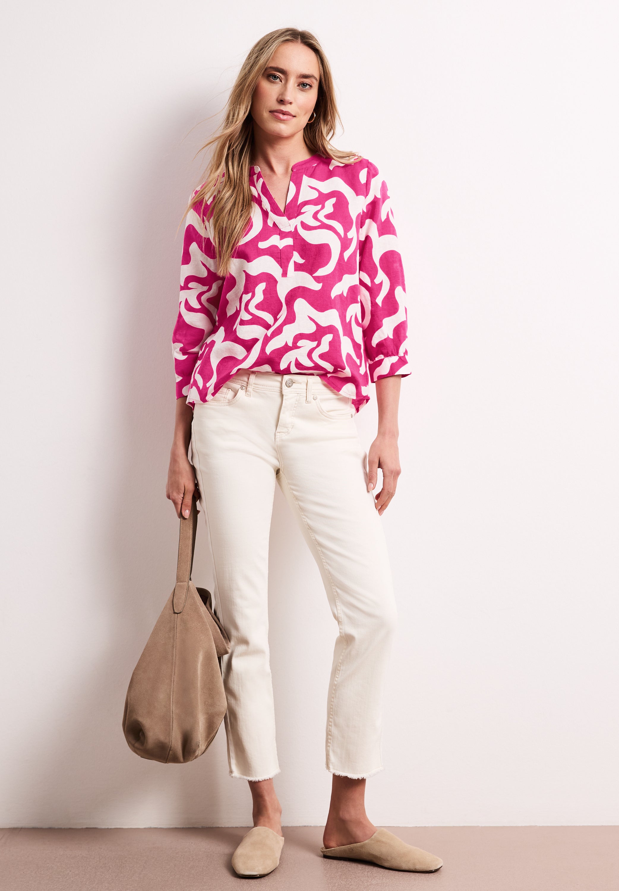 Street One Damen Blusen  Magenta D
