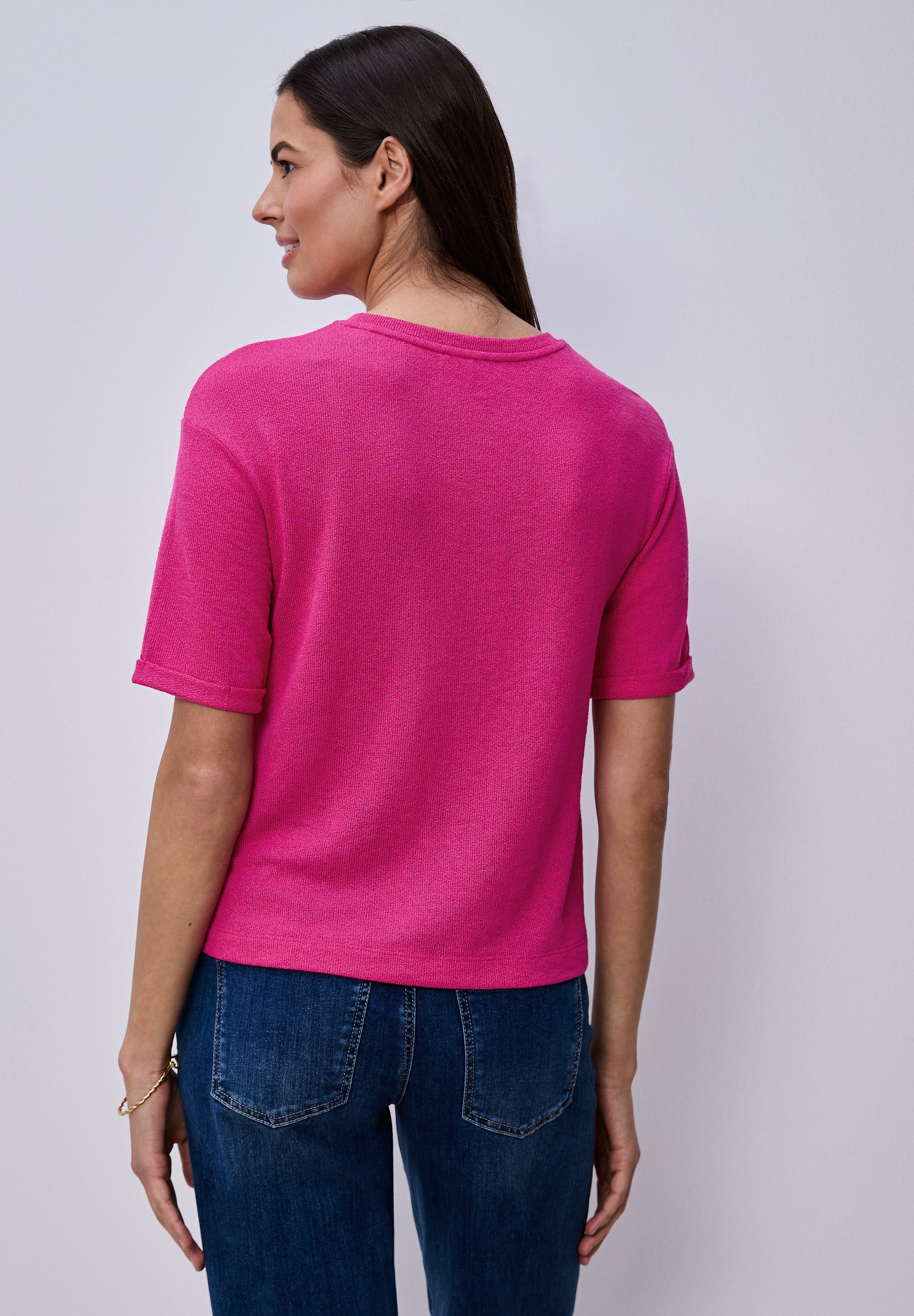Street One Damen T-Shirts  Magenta D