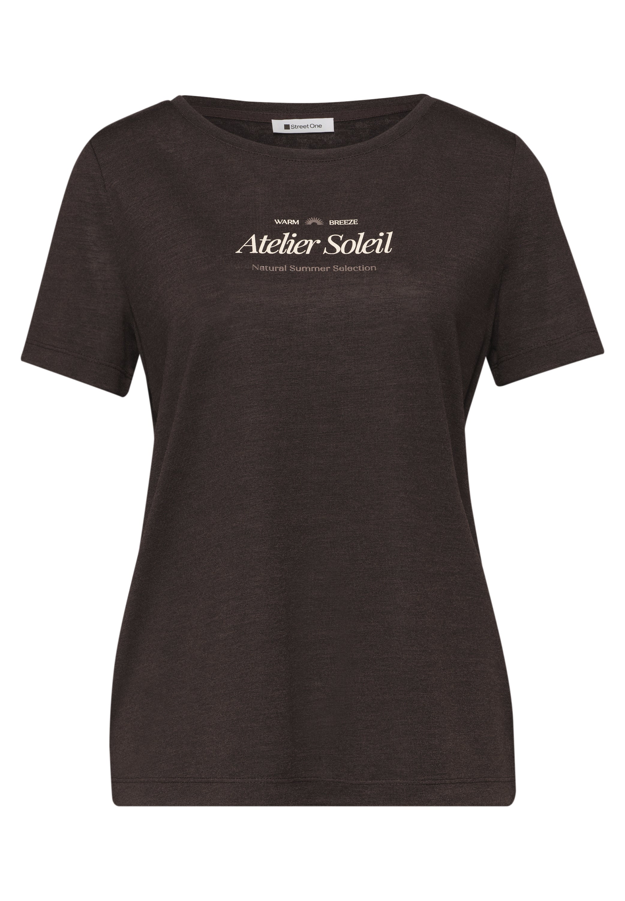 Street One Damen T-Shirts  Espresso