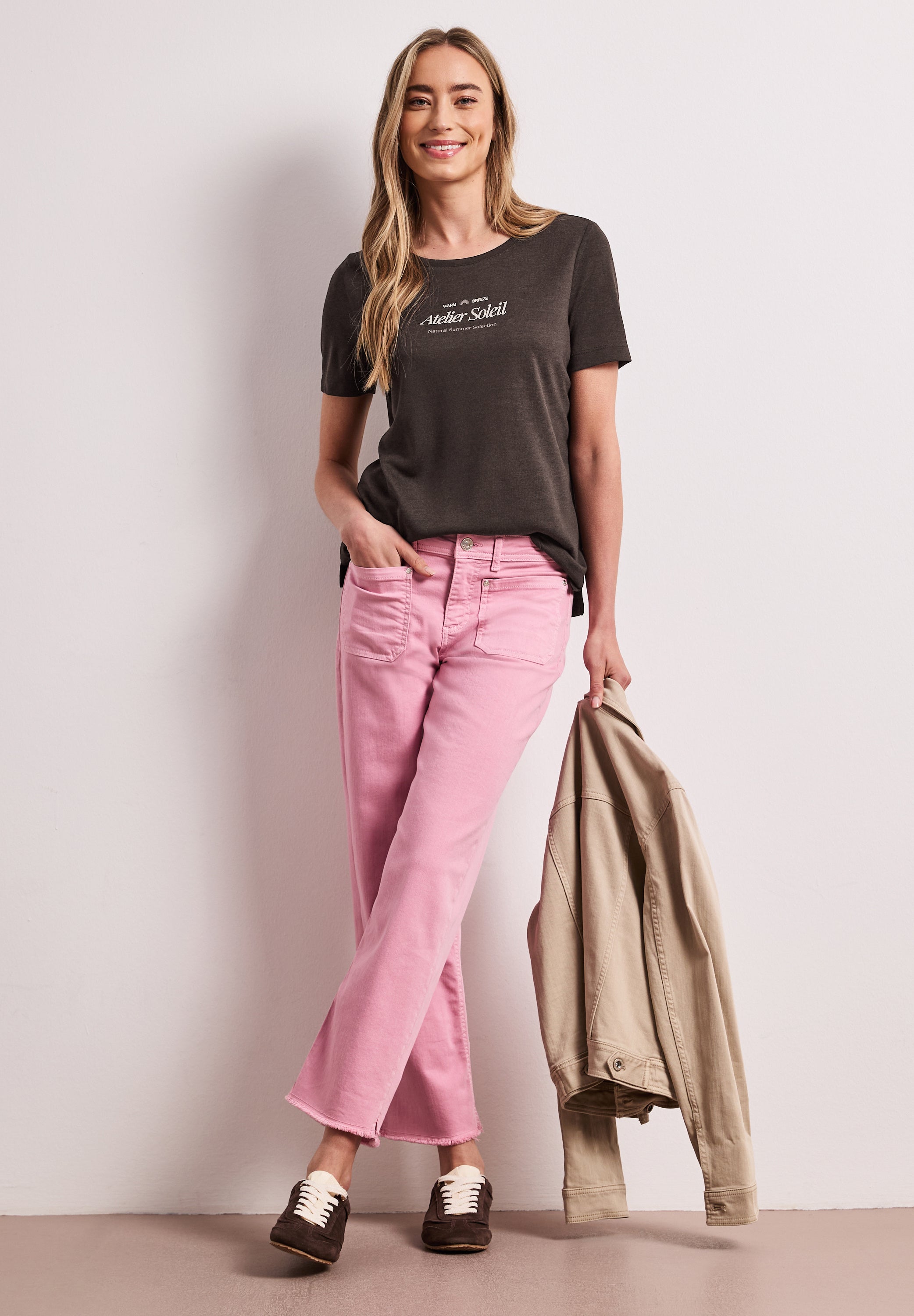 Street One Damen T-Shirts  Espresso