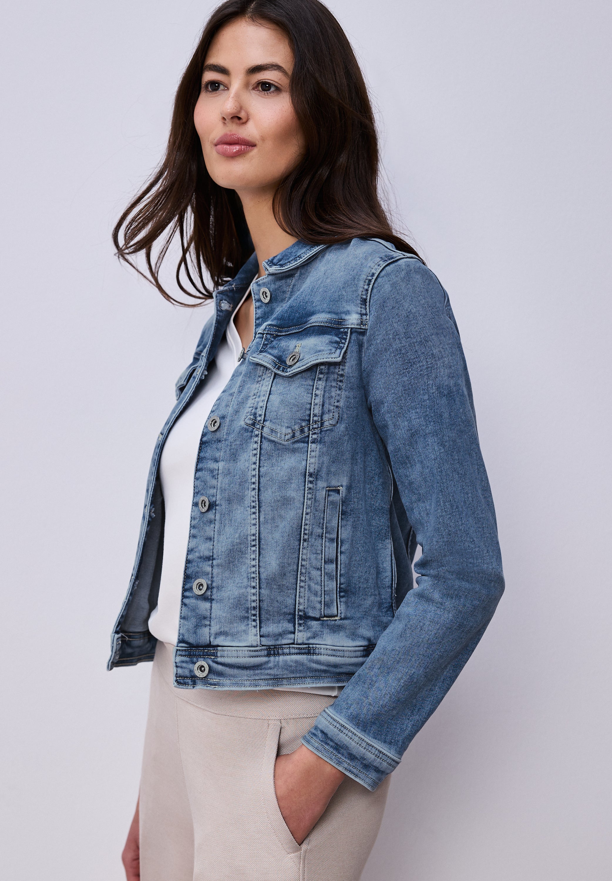 Street One Damen Blazer  Medium Bl
