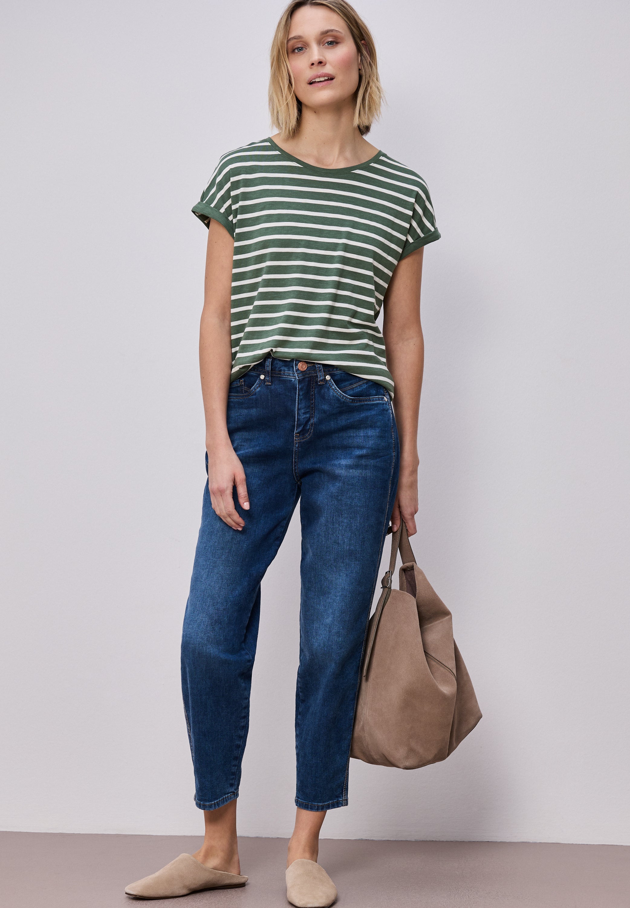 Street One Damen T-Shirts Bound Gre