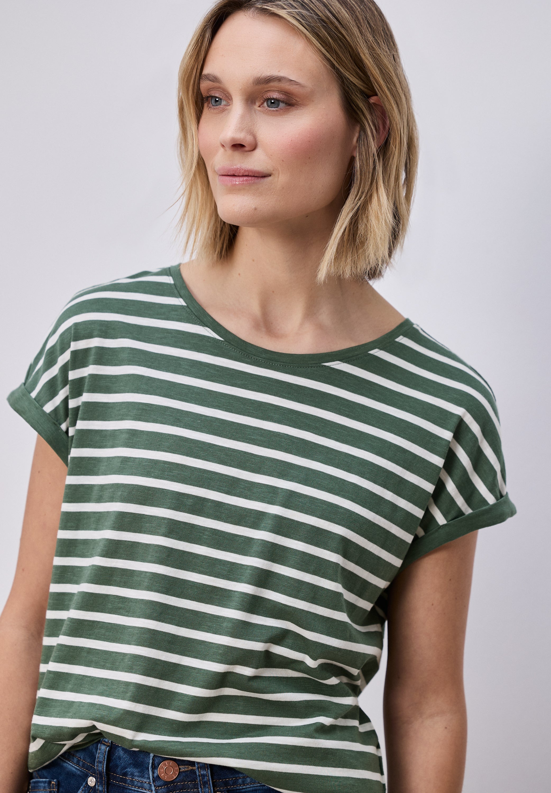 Street One Damen T-Shirts  Bound Gre
