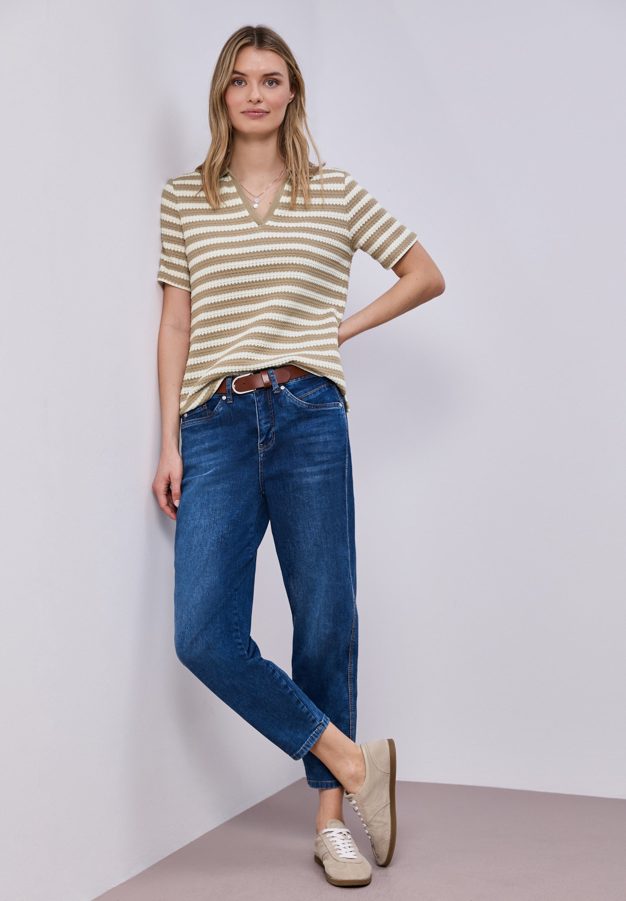 Street One Damen T-Shirts  Safari Be