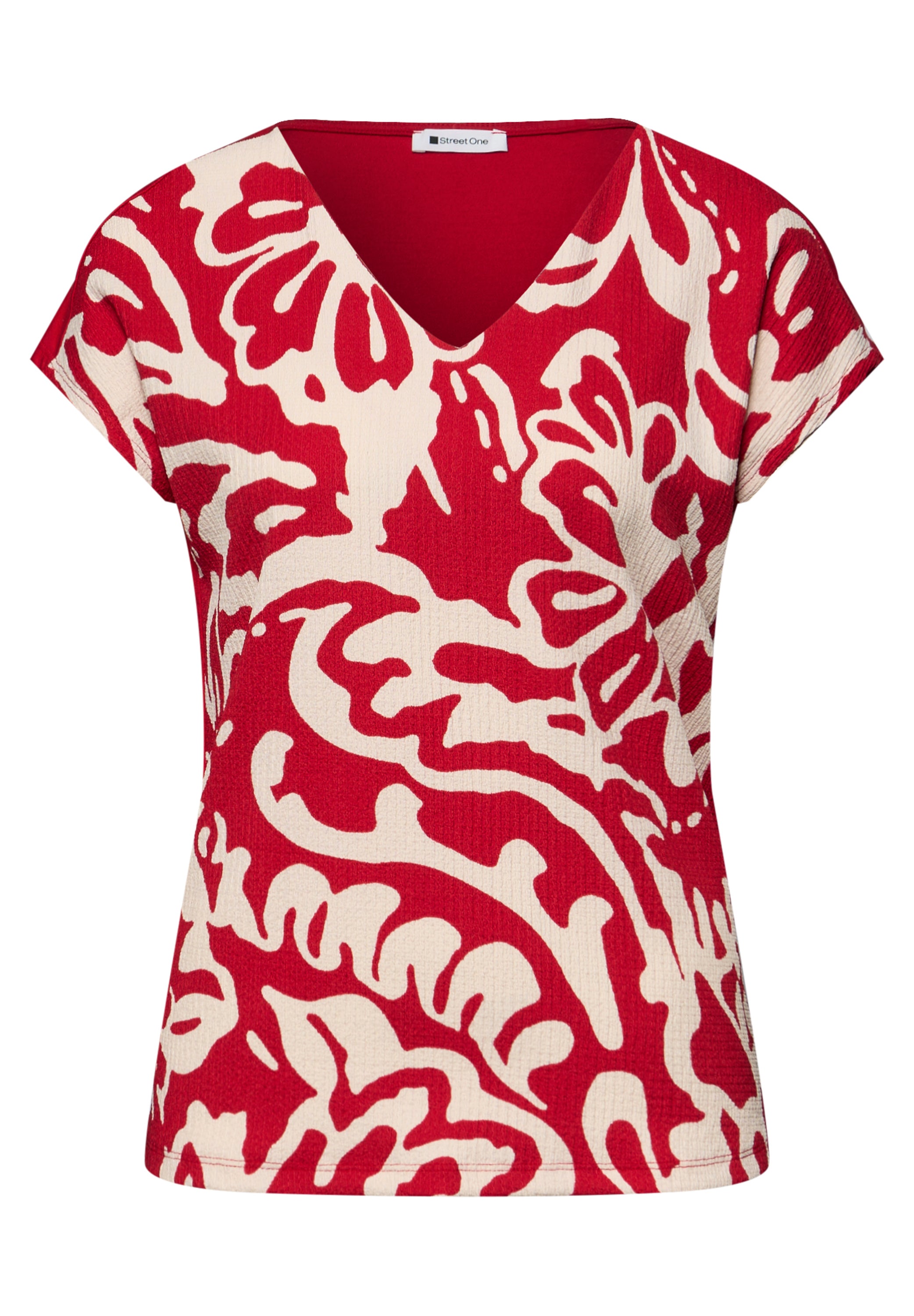 Street One Damen T-Shirts  Salsa Red