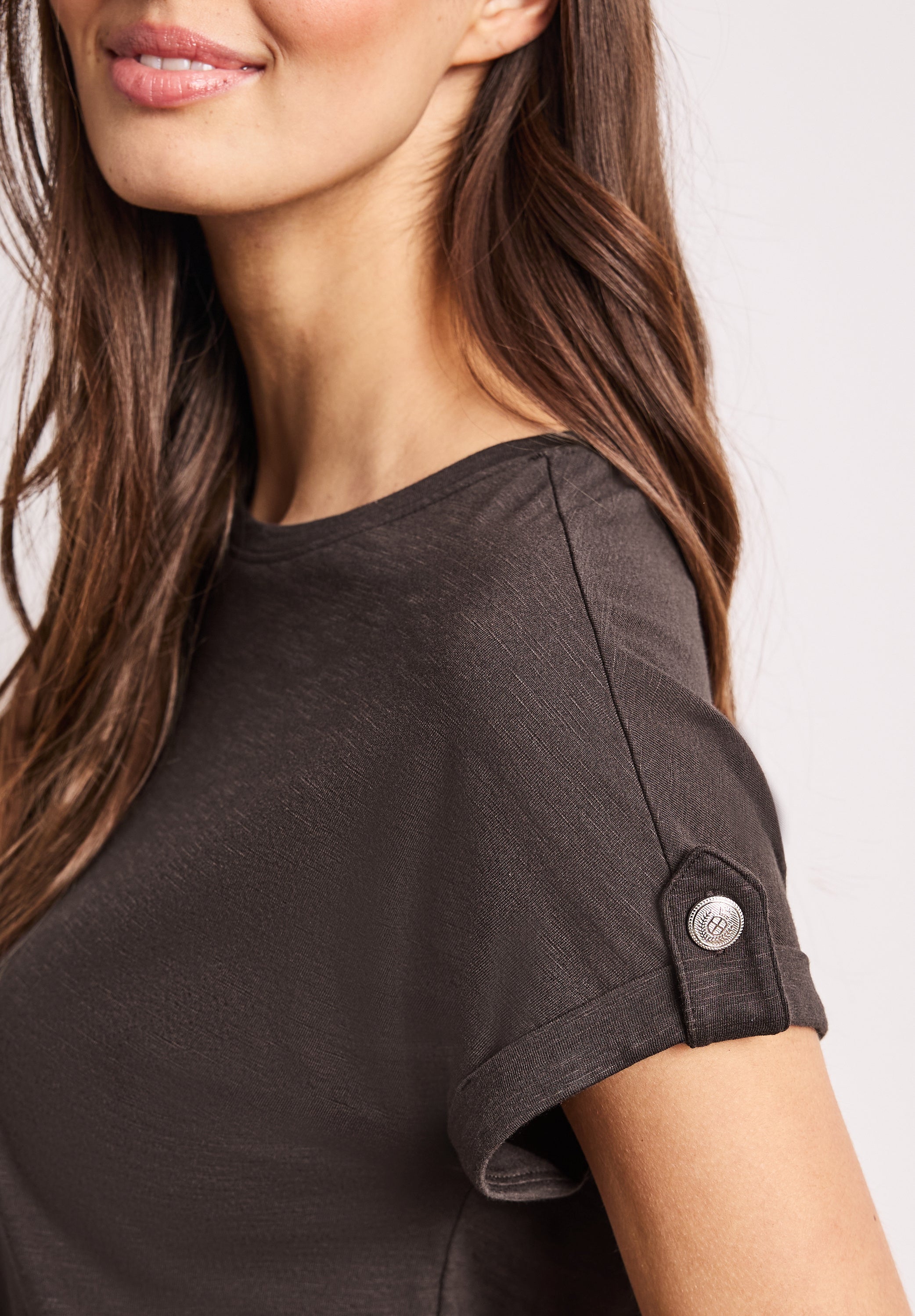 Street One Damen T-Shirts Espresso