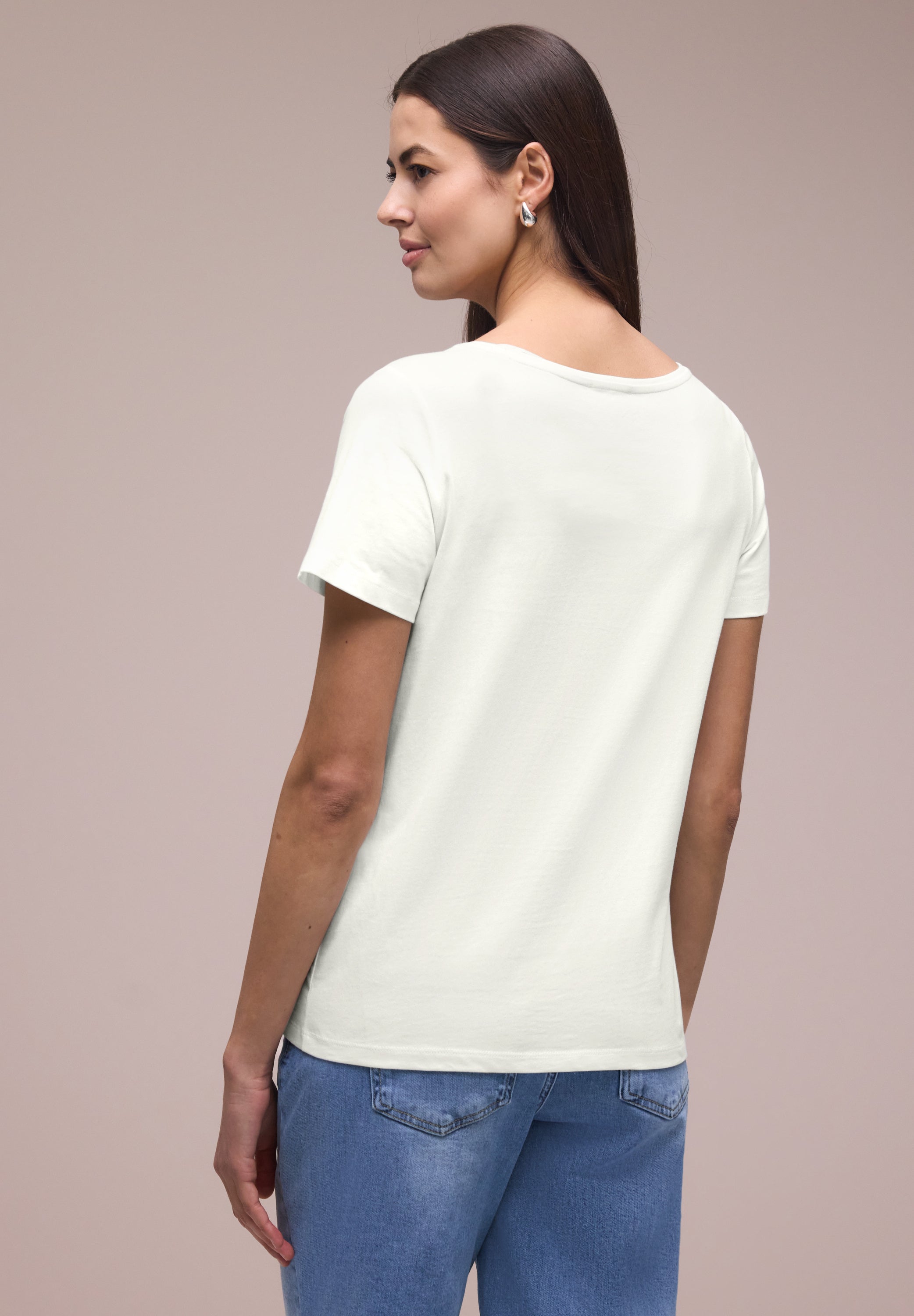 Street One Damen T-Shirts  Off White