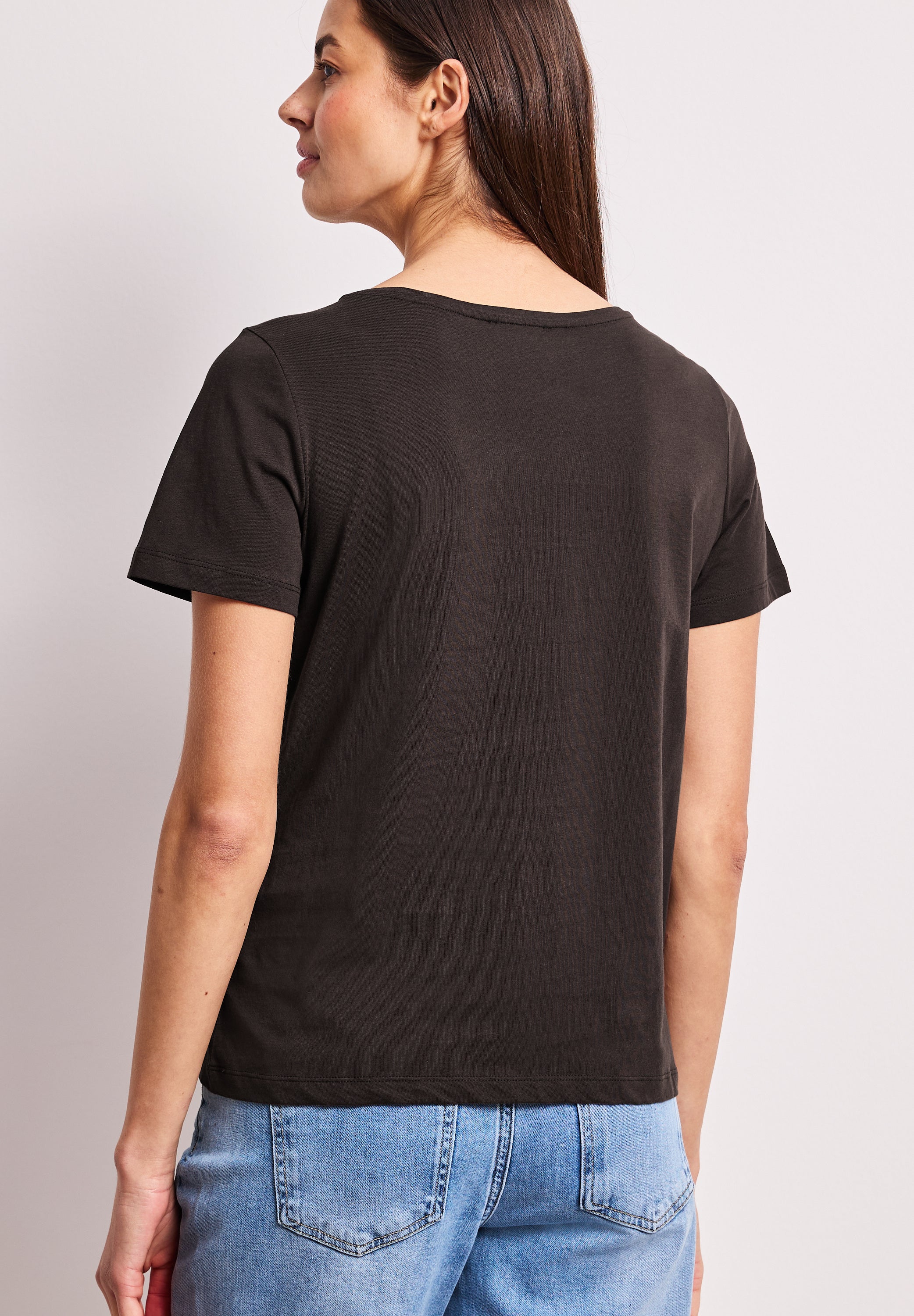 Street One Damen T-Shirts  Espresso