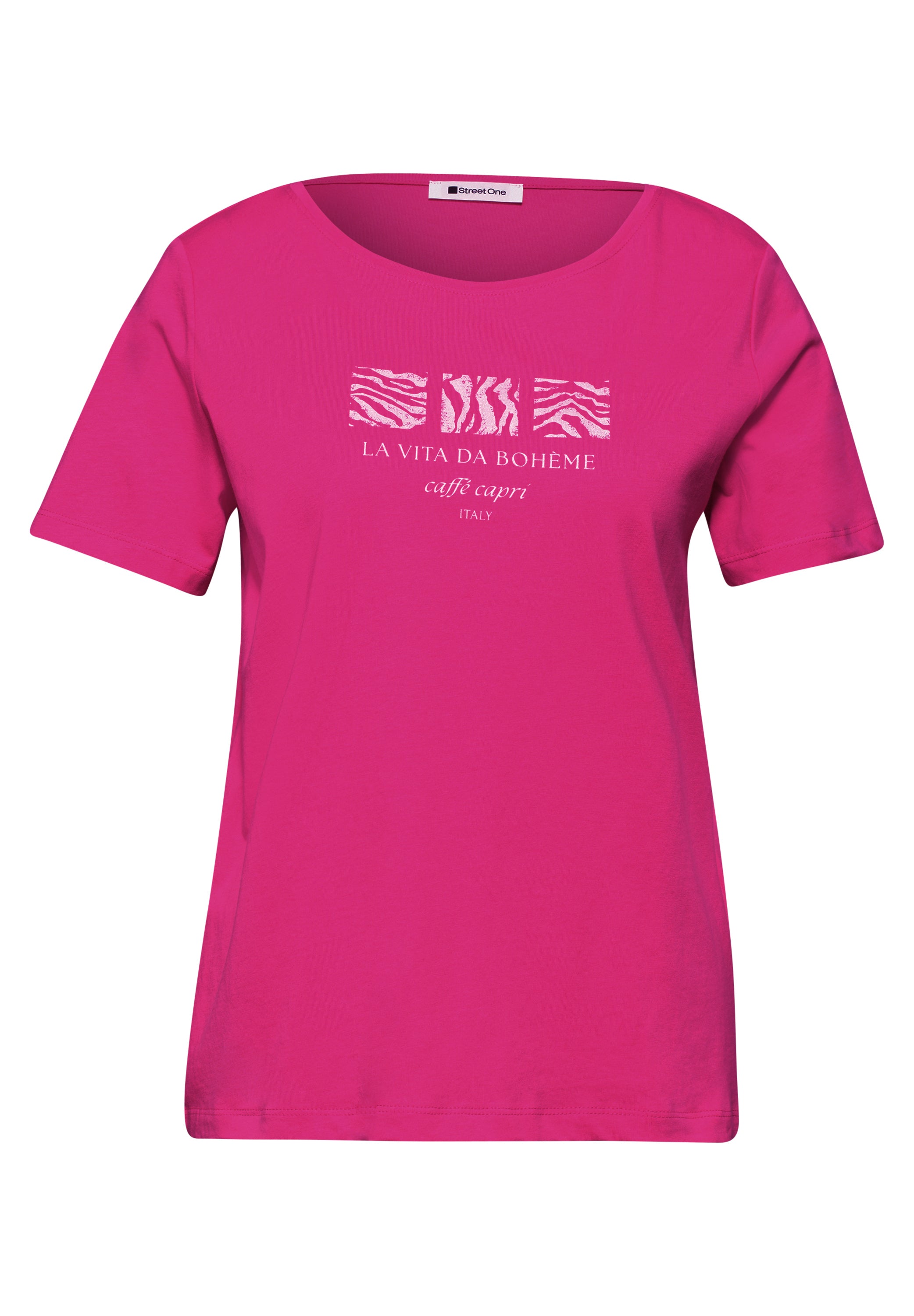 Street One Damen T-Shirts  Magenta D