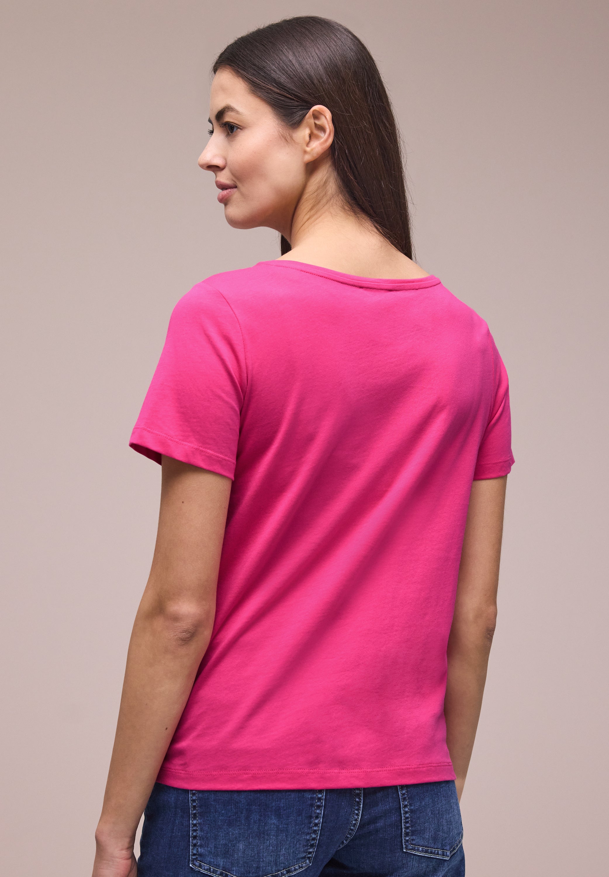 Street One Damen T-Shirts Magenta D