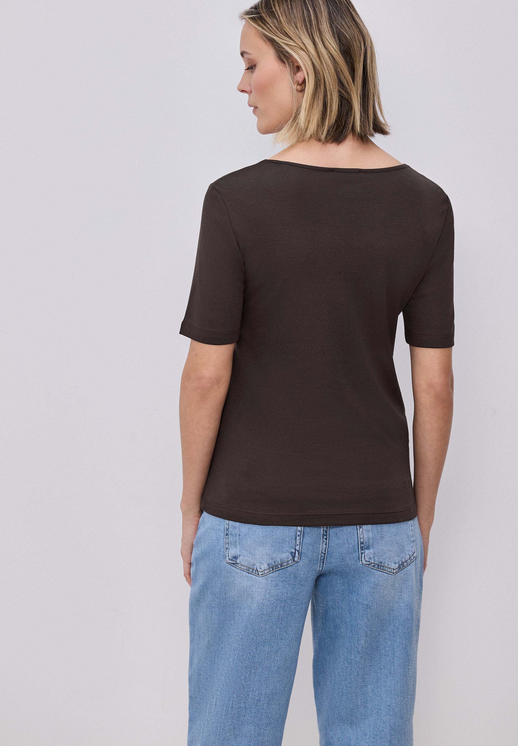 Street One Damen T-Shirts  Espresso