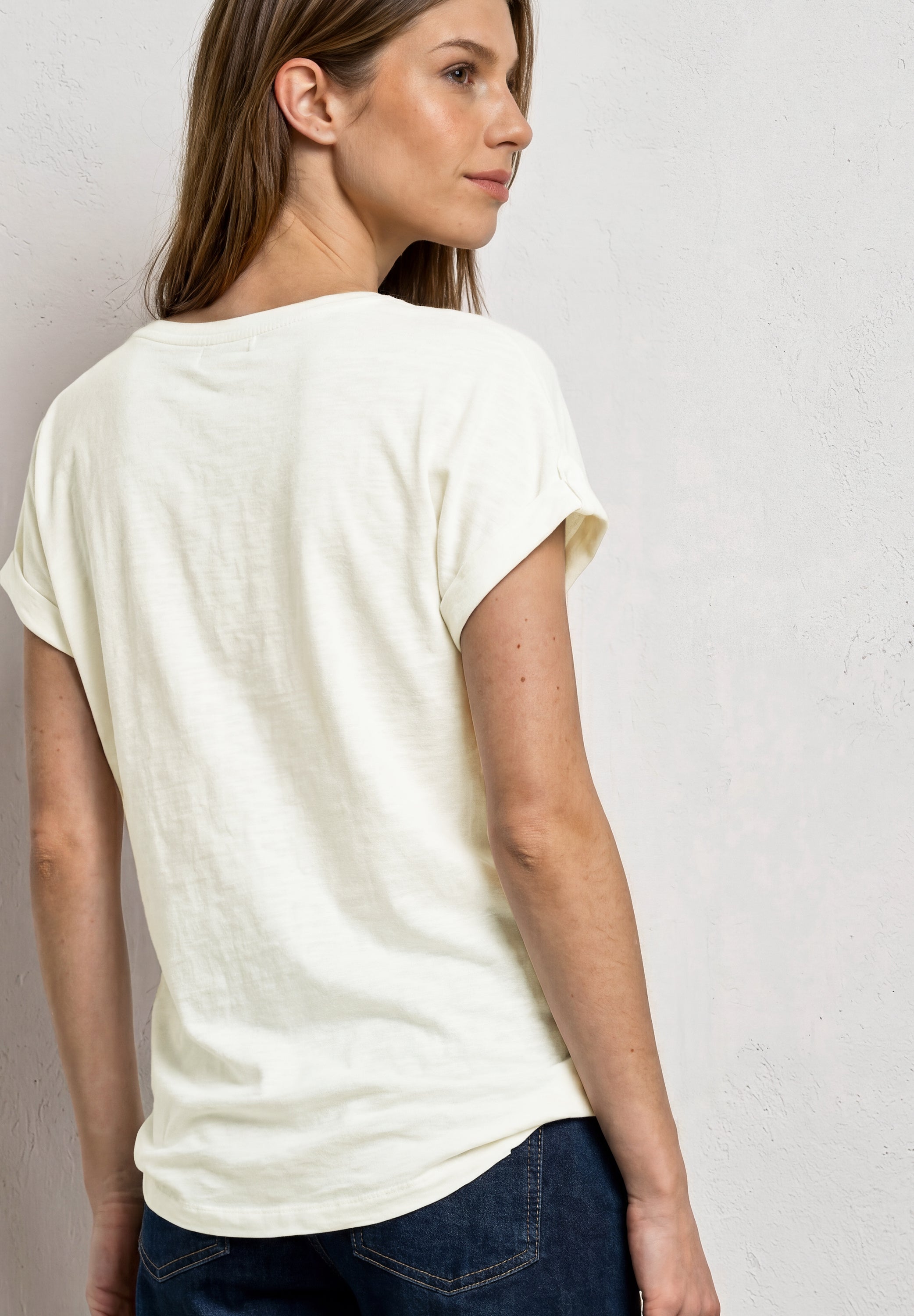 Street One Damen T-Shirts  Off White