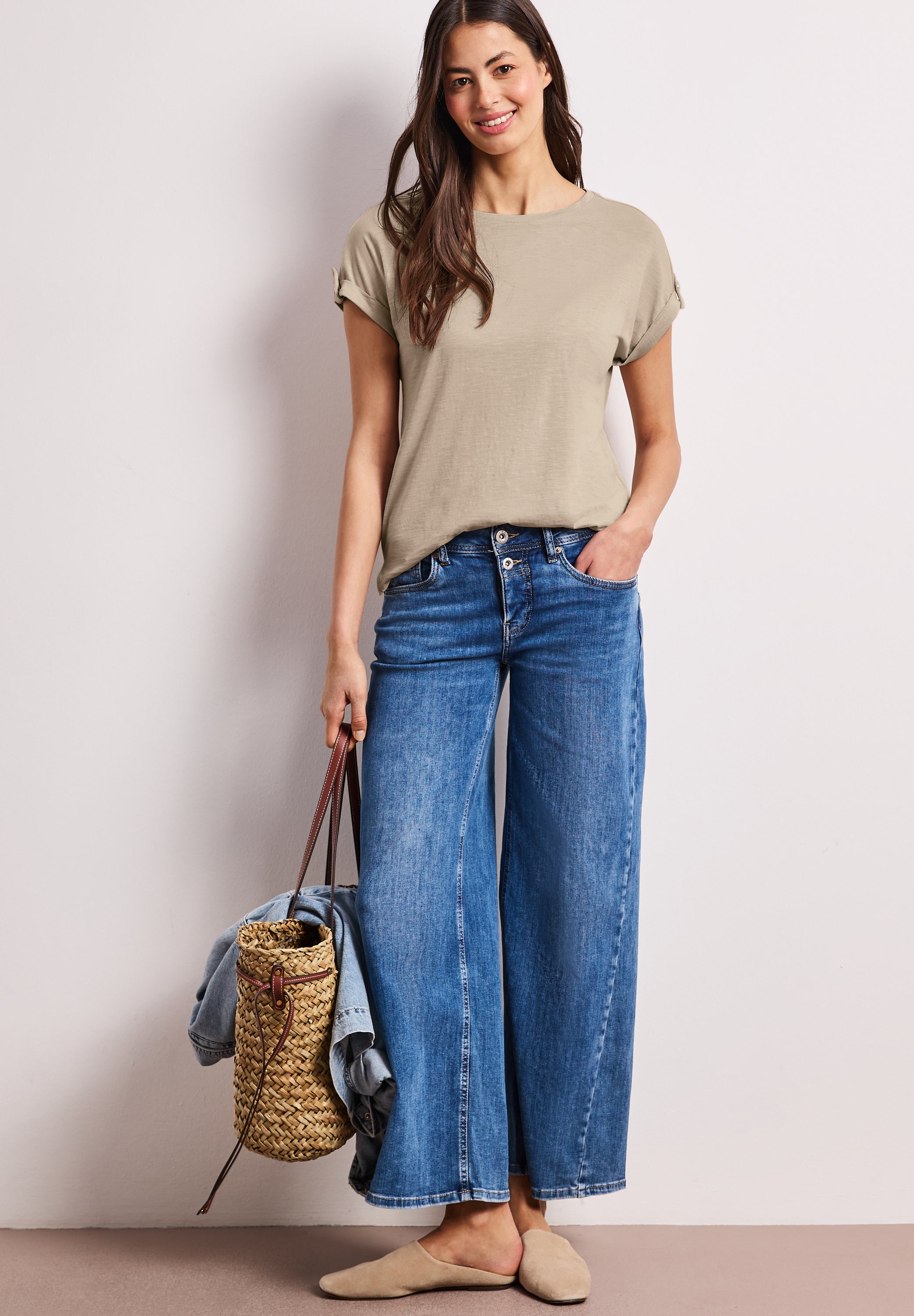 Street One Damen T-Shirts  Cotton Be