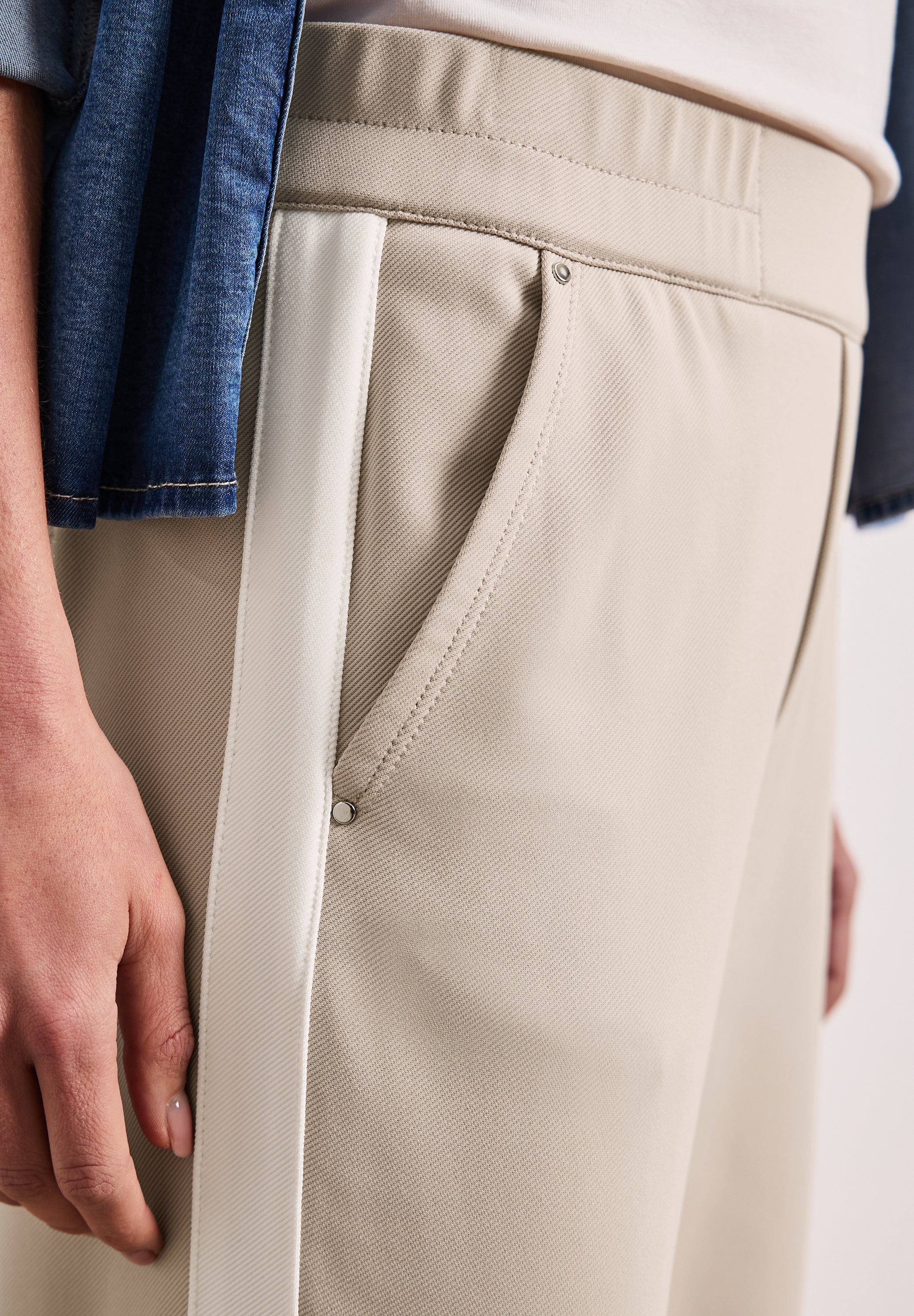 Street One Damen Hosen Clay Sand