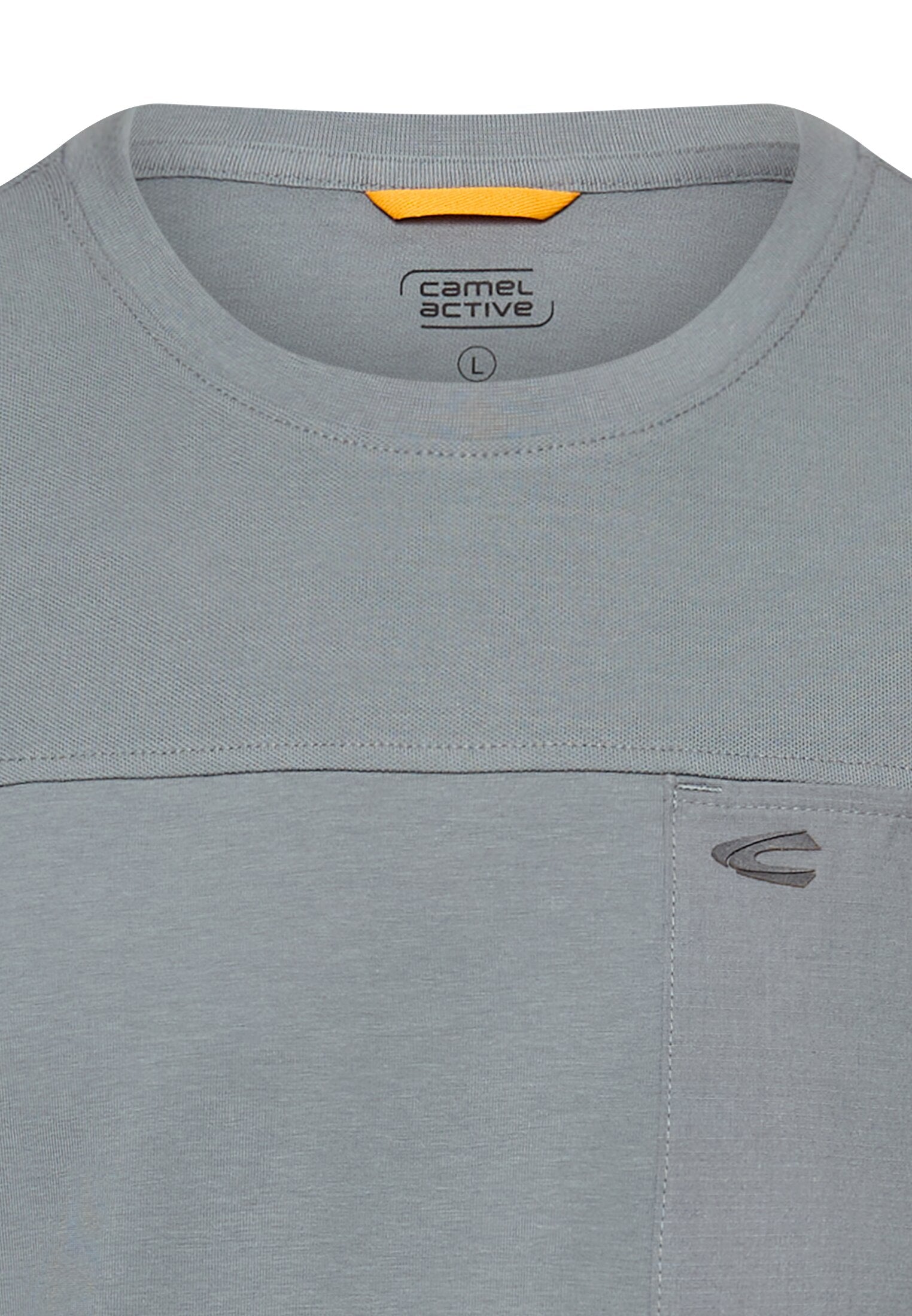 Camel active Herren T-Shirts kurz  Stormy Blue