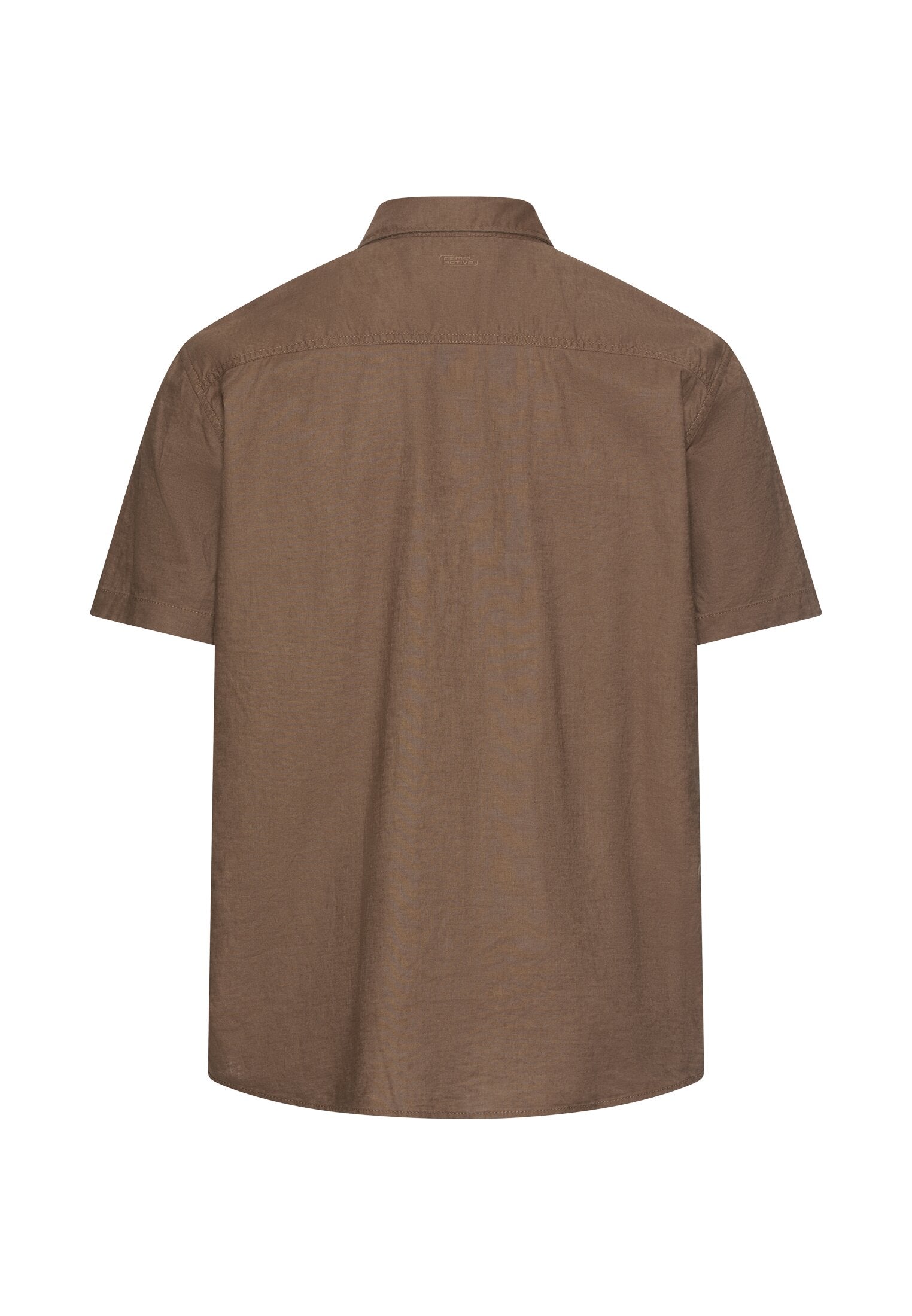 Camel active Herren Hemden kurz  Mud Brown