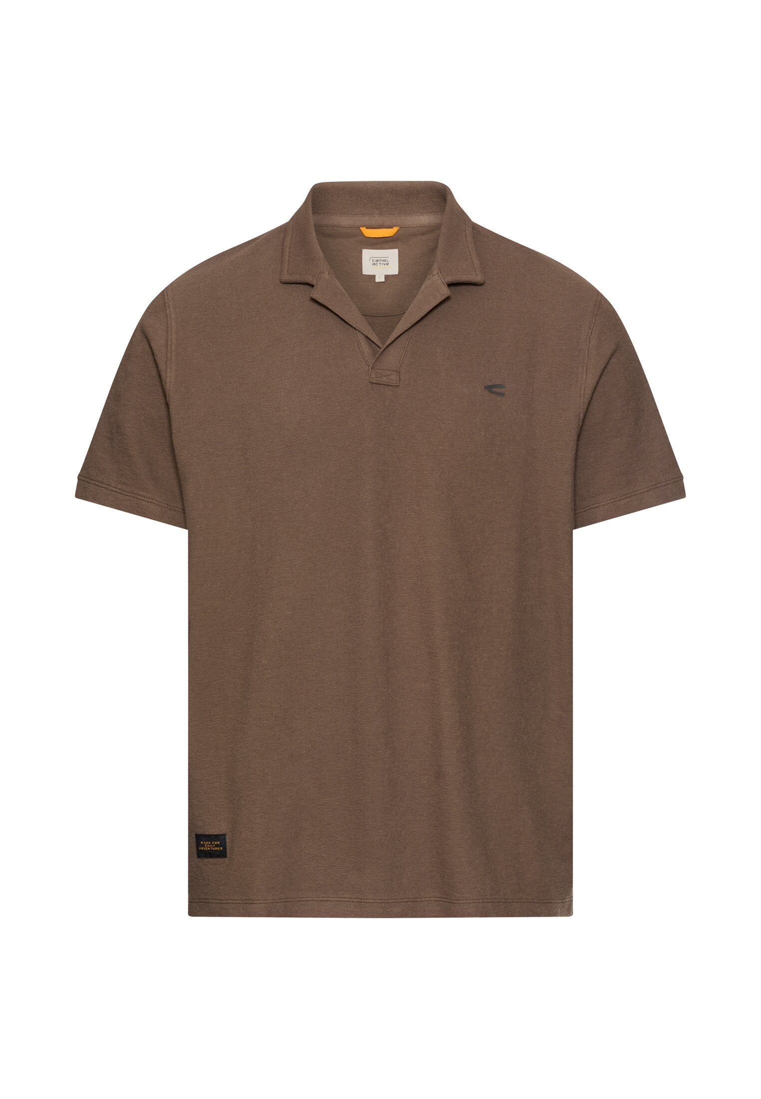 Camel active Herren Polo-Shirts  Mud Brown