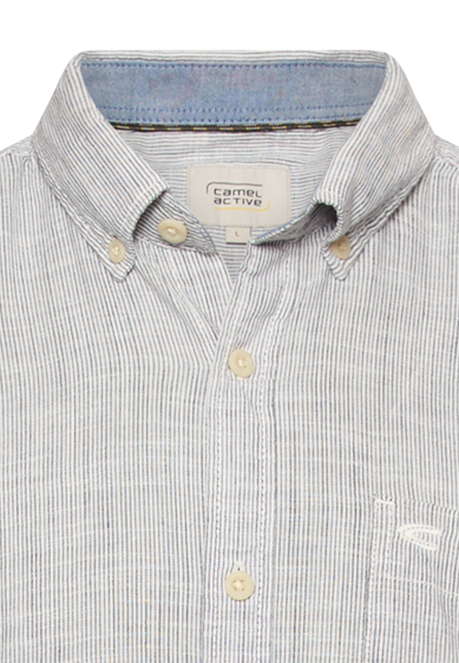 Camel active Herren Hemden kurz  Offwhite