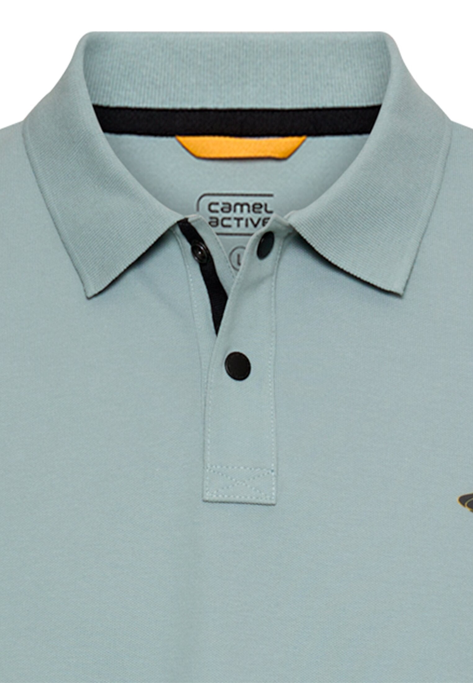 Camel active Herren Polo-Shirts  Aqua Blue