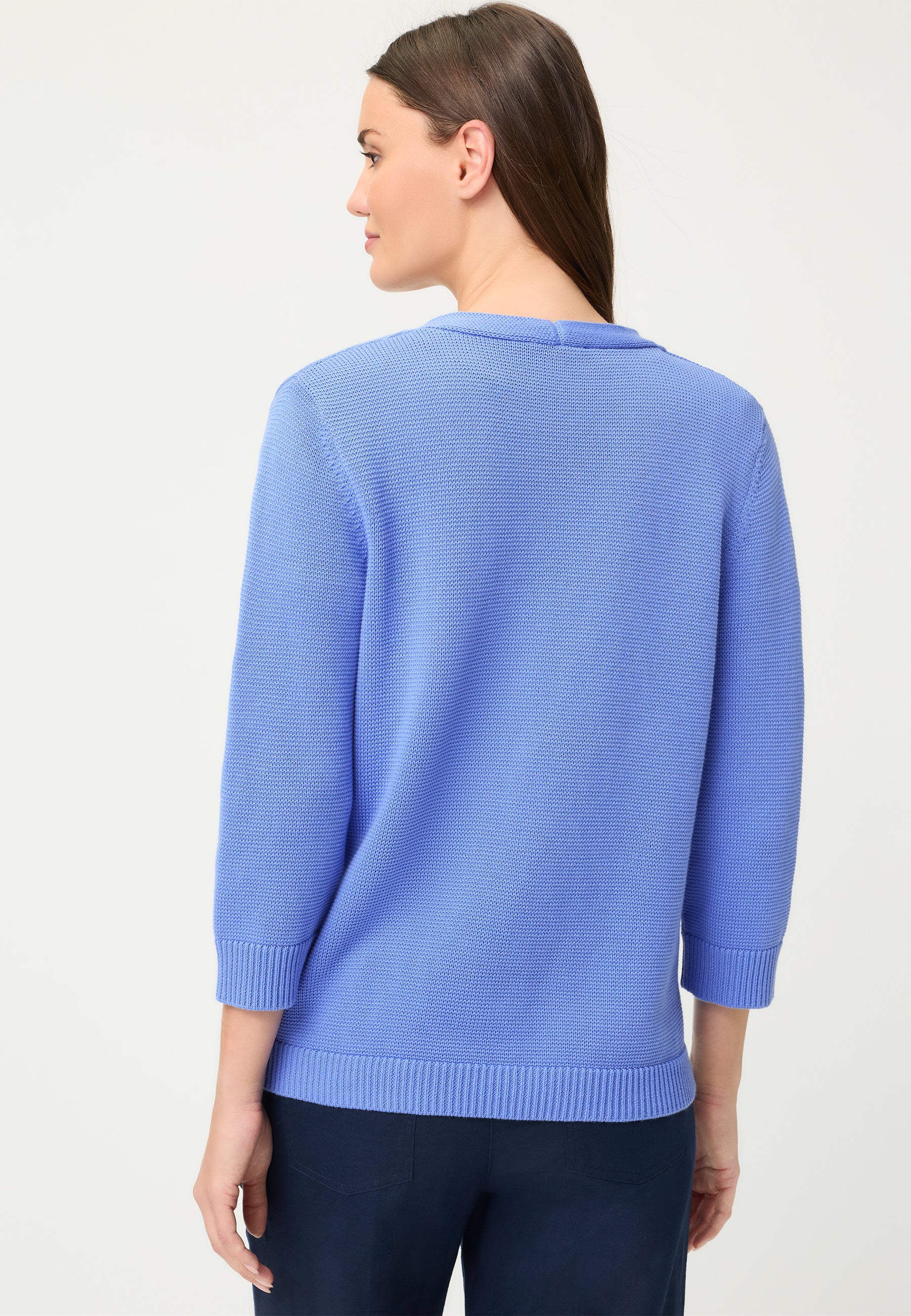Olsen Damen Strickjacken  Bay Blue