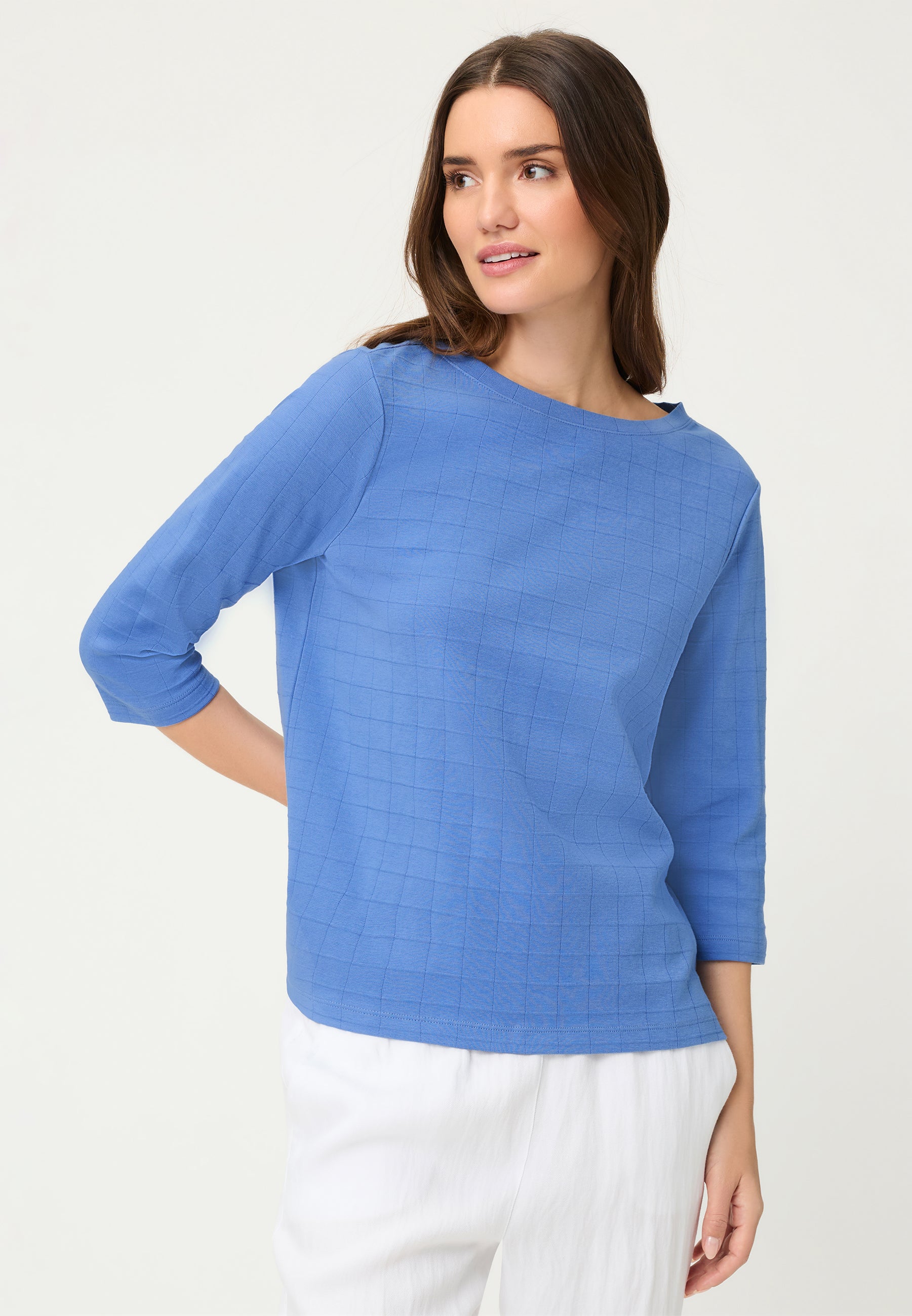 Olsen Damen T-Shirts  Bay Blue