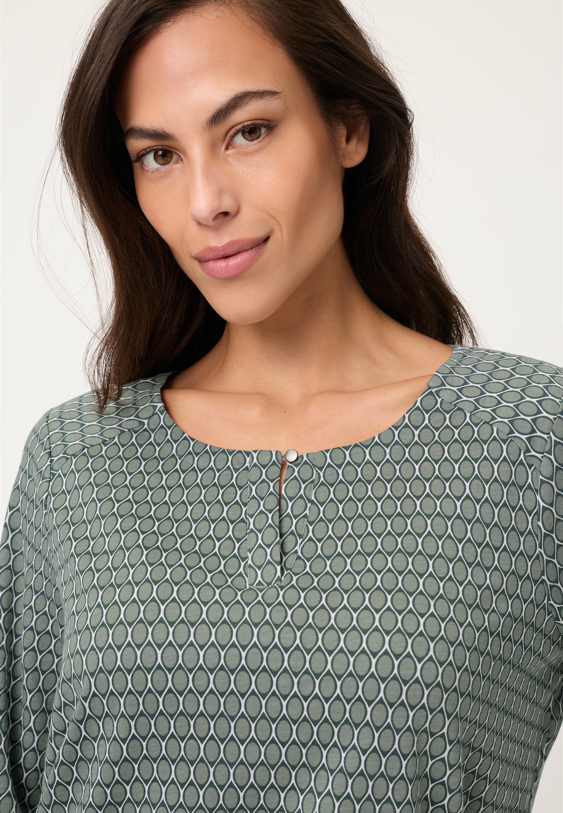 Olsen Damen T-Shirts  Khaki
