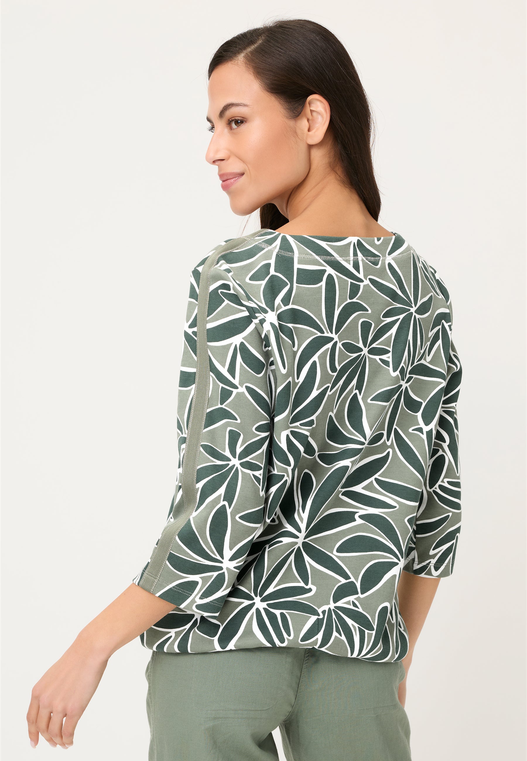 Olsen Damen Sweatshirts  Khaki