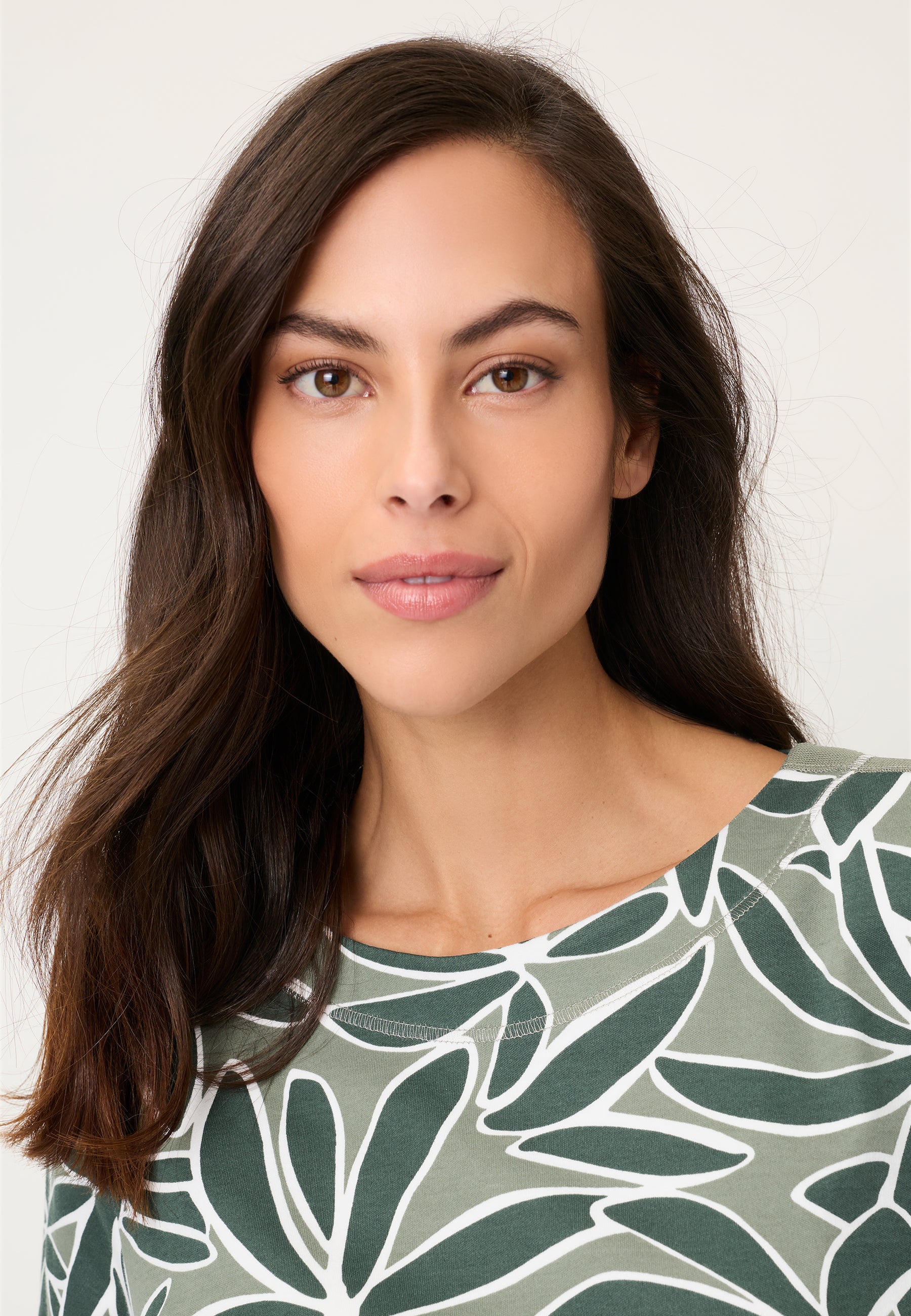 Olsen Damen Sweatshirts Khaki