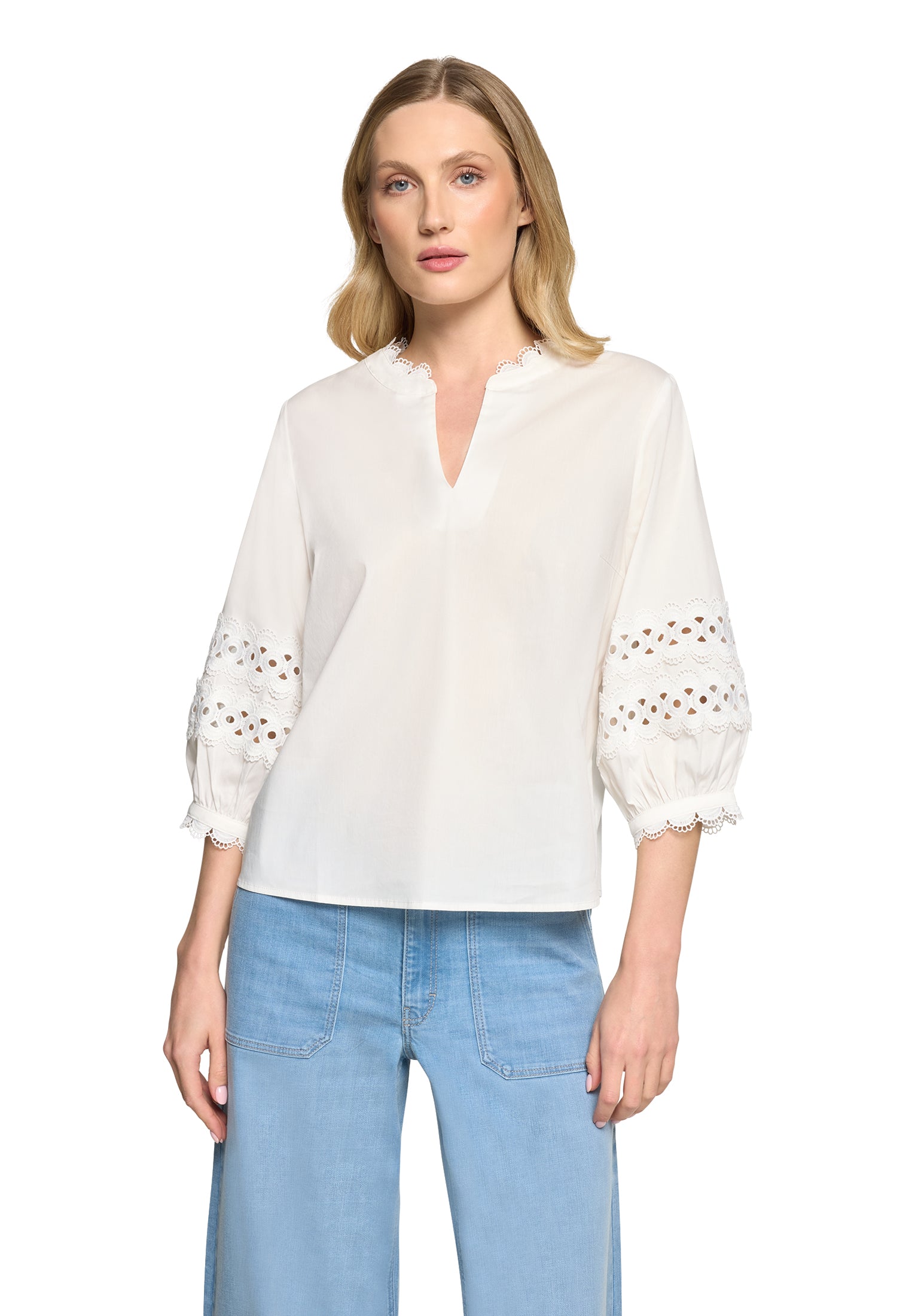 Betty & Co Damen Blusen Bright White