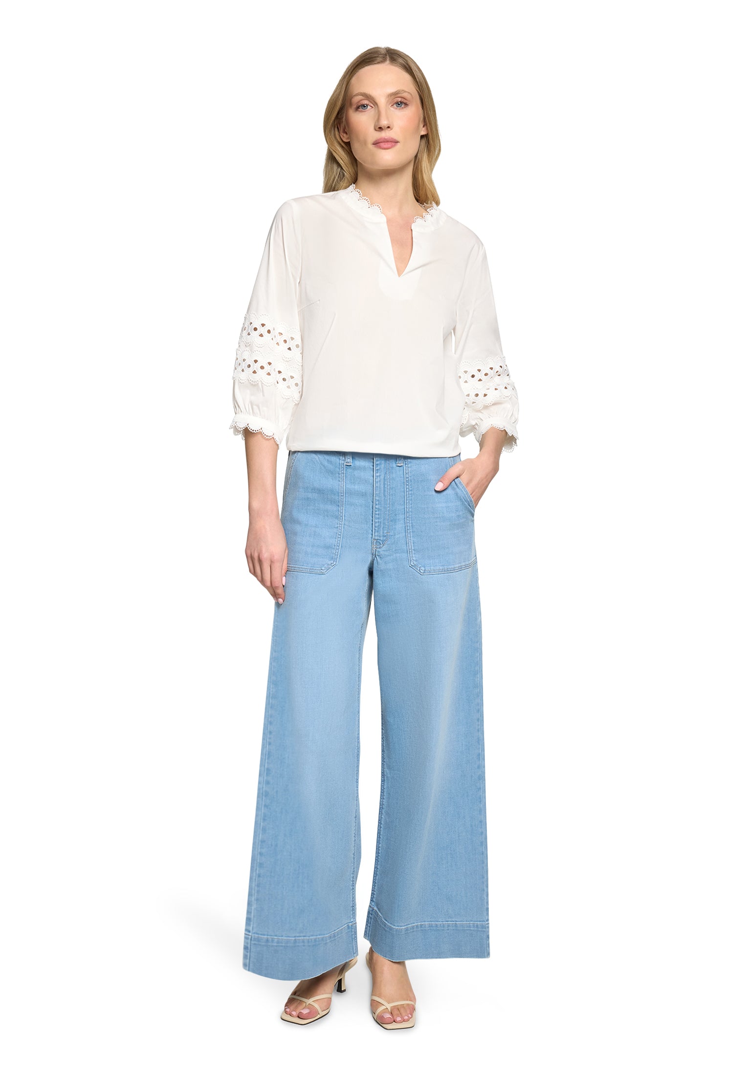 Betty & Co Damen Blusen Bright White