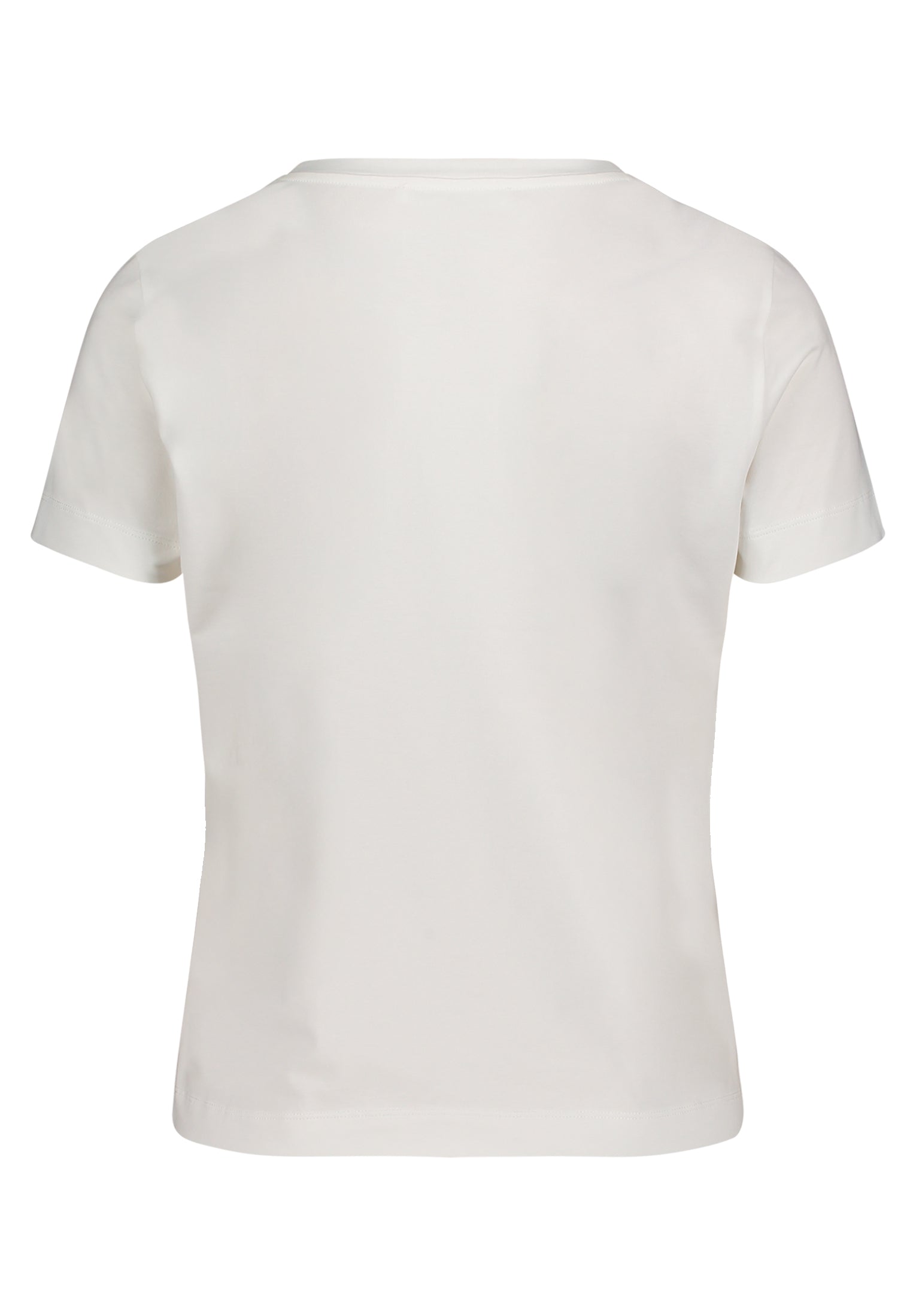 Betty & Co Damen T-Shirts Patch Cream/Gre