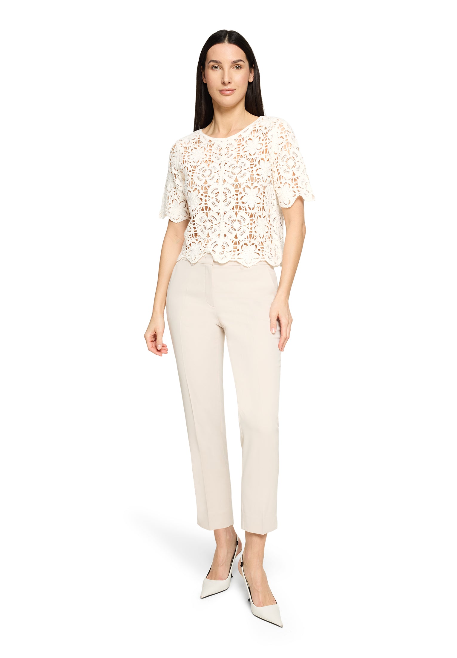 Betty & Co Damen Pullover Offwhite