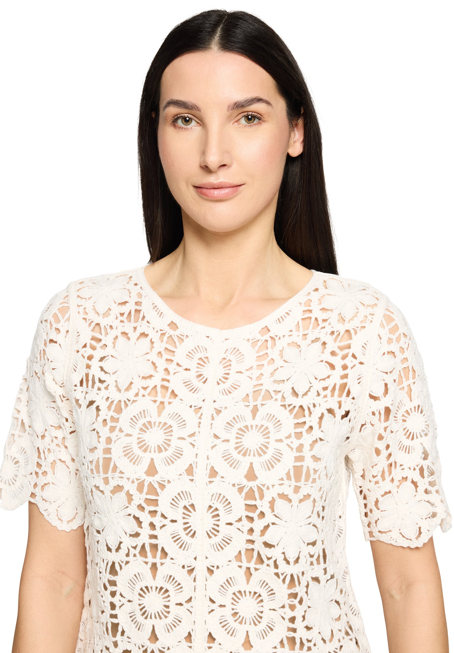Betty & Co Damen Pullover Offwhite