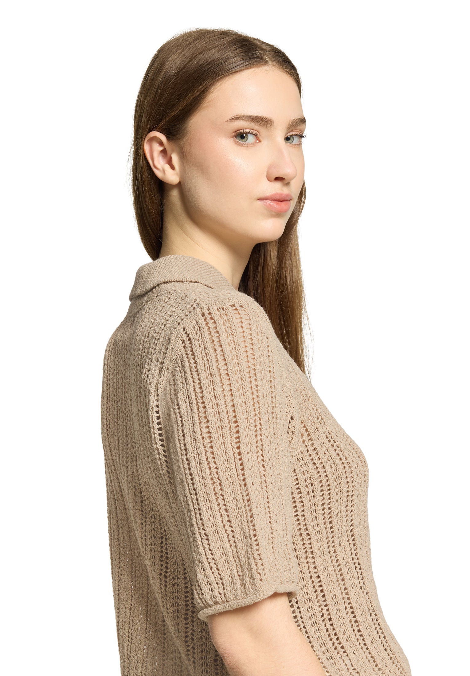 Cartoon Damen Strickjacken Pearl Vanila