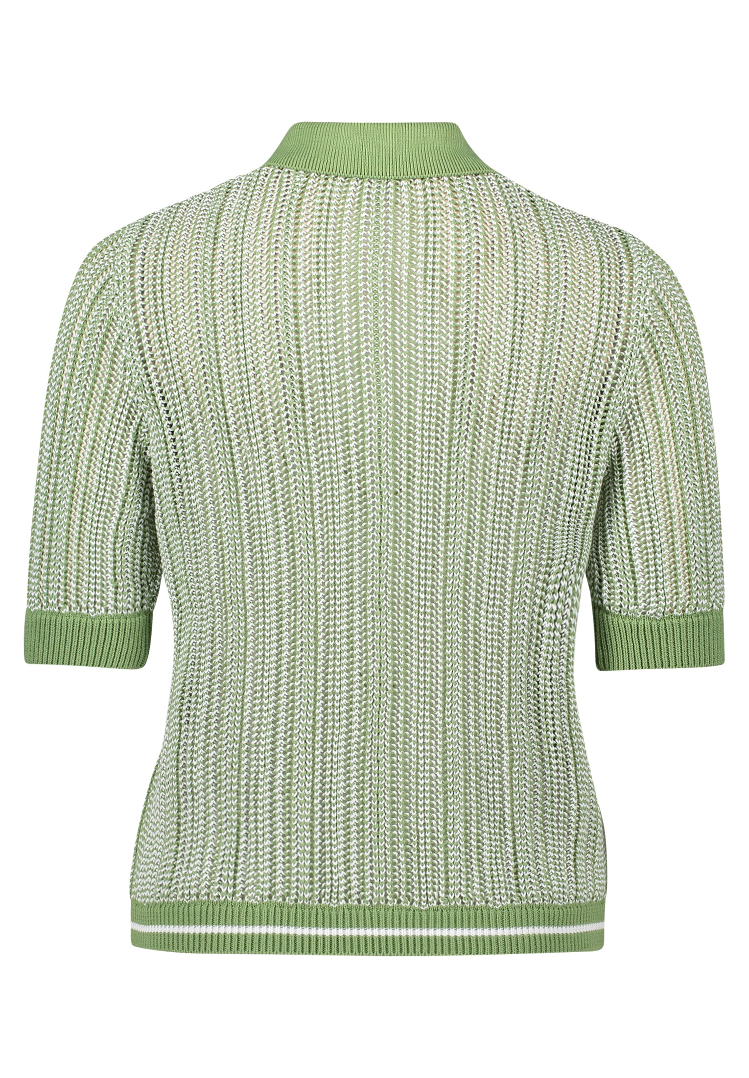 Cartoon Damen Pullover Khaki/White