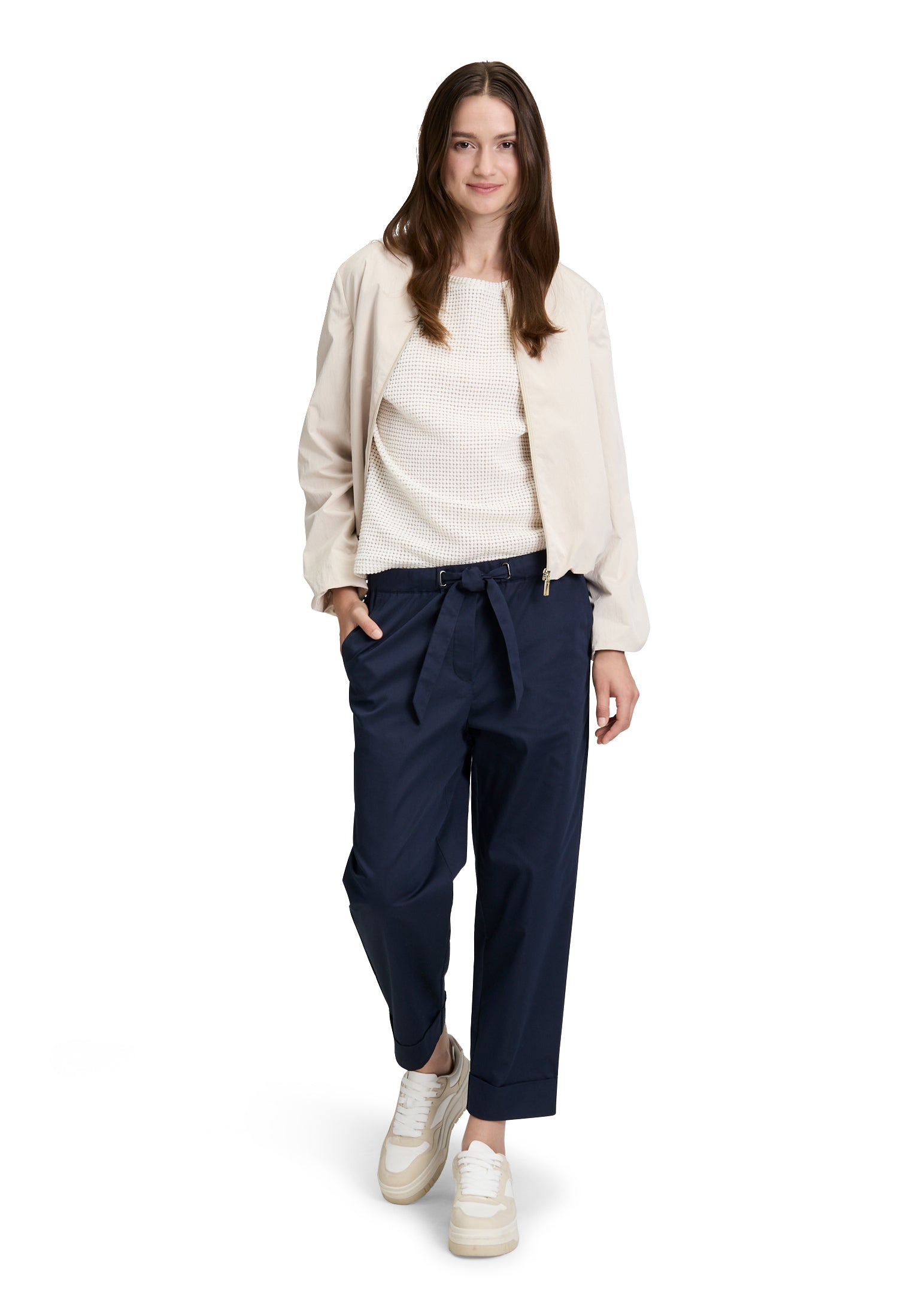 Betty & Co Damen Sweatshirts Offwhite