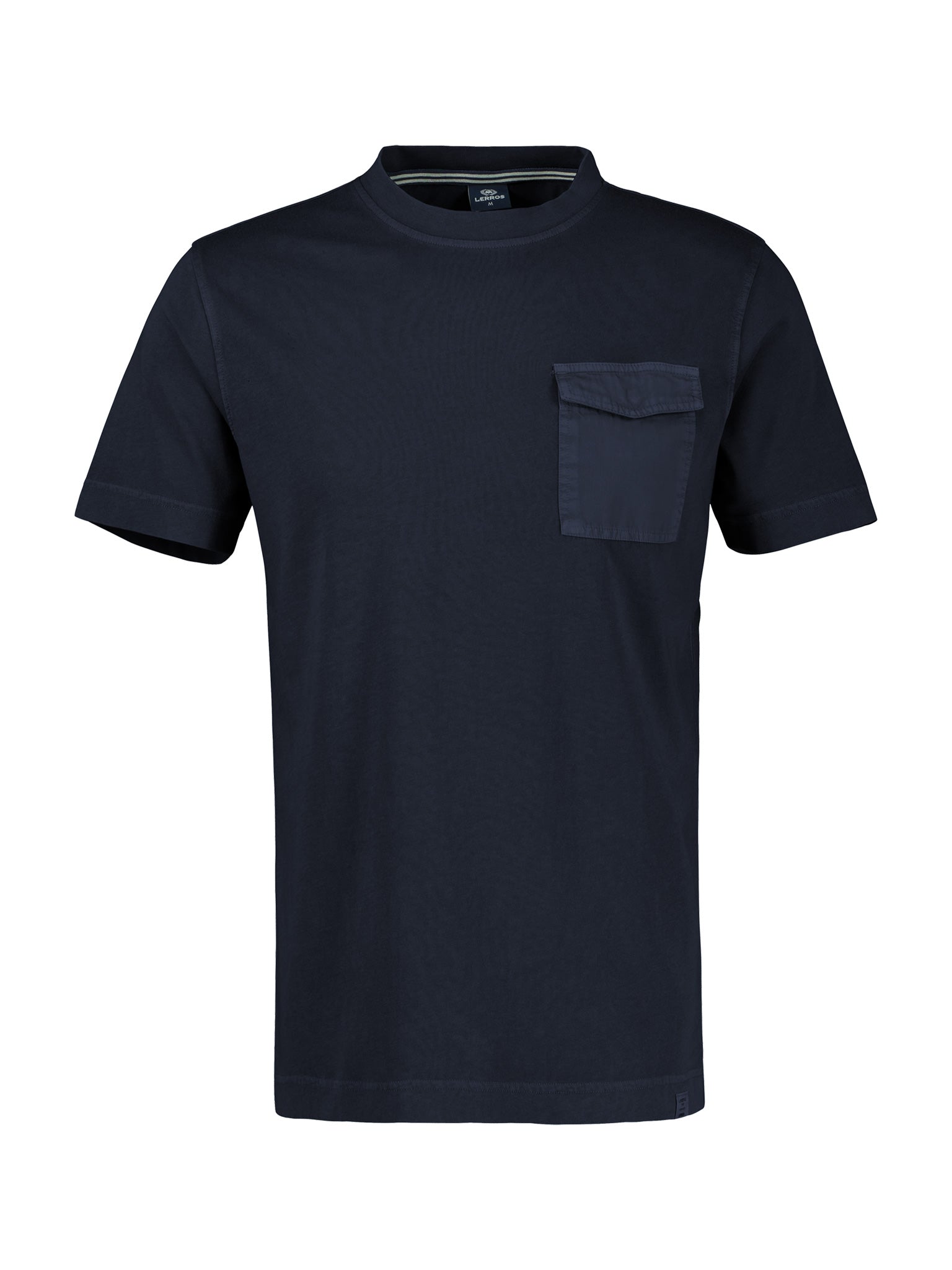 Lerros Herren T-Shirts kurz Classic Navy