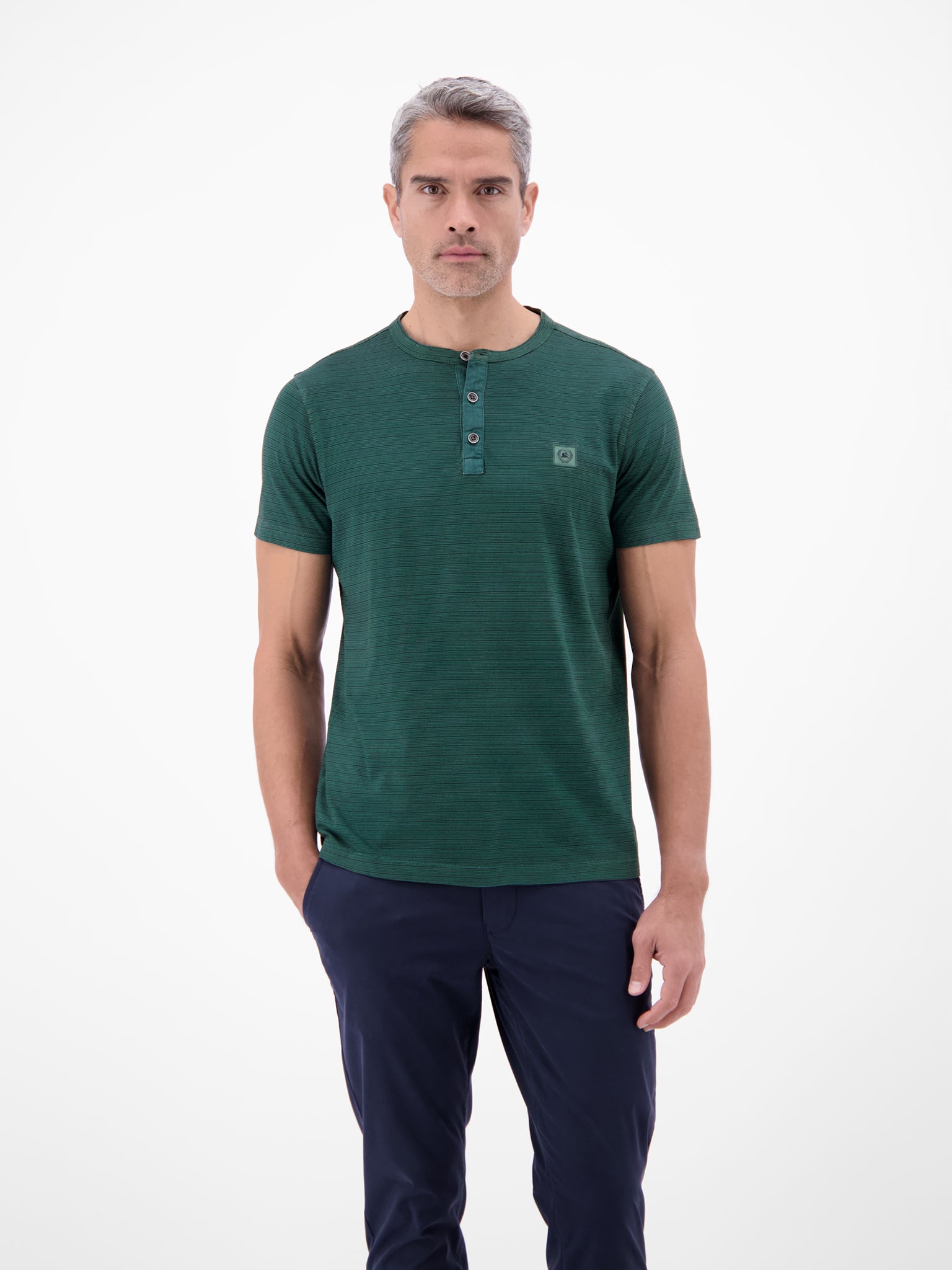 Lerros Herren T-Shirts kurz Soft Teal