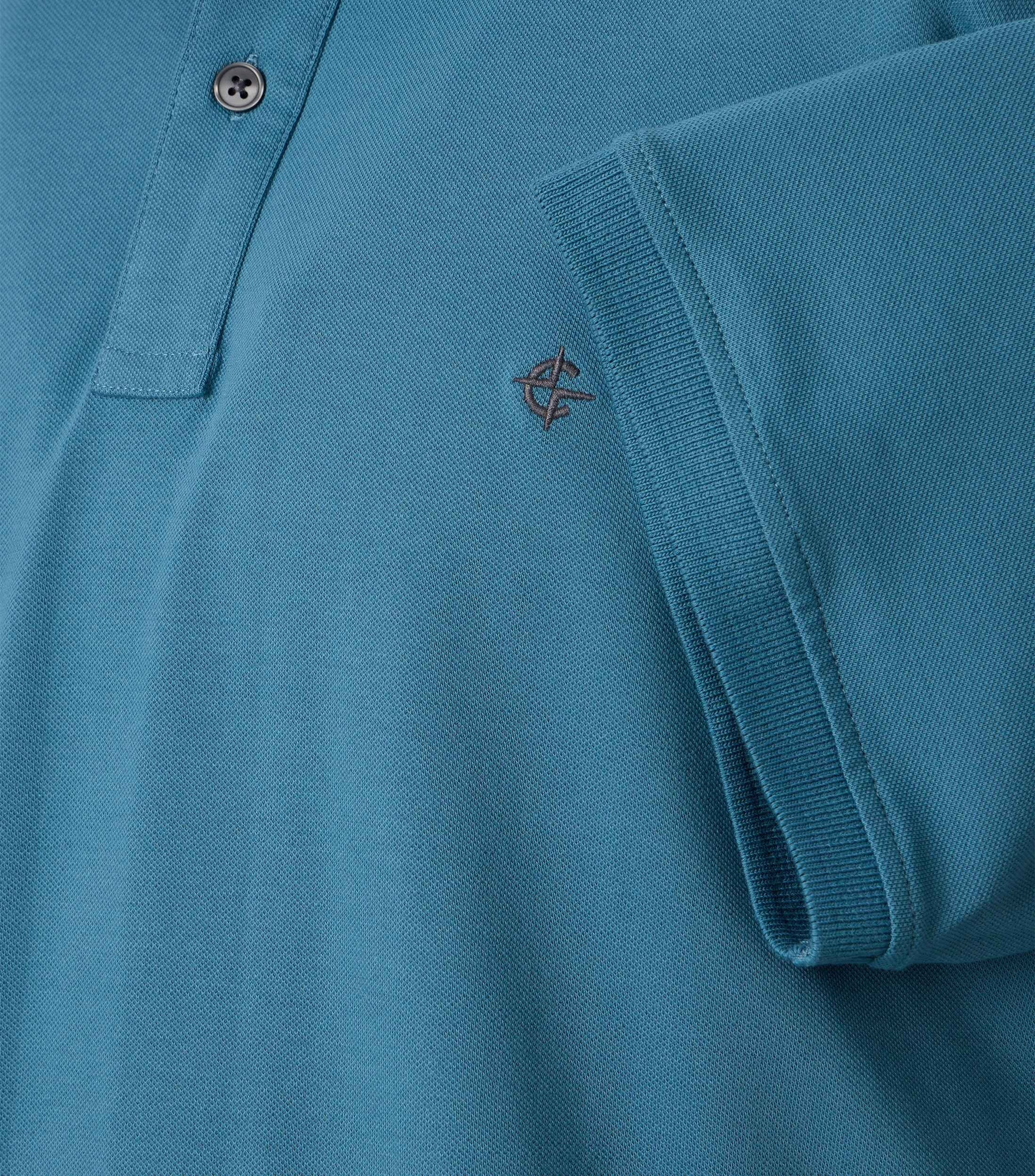 Casa Moda Herren Polo-Shirts Aqua Bis Pe