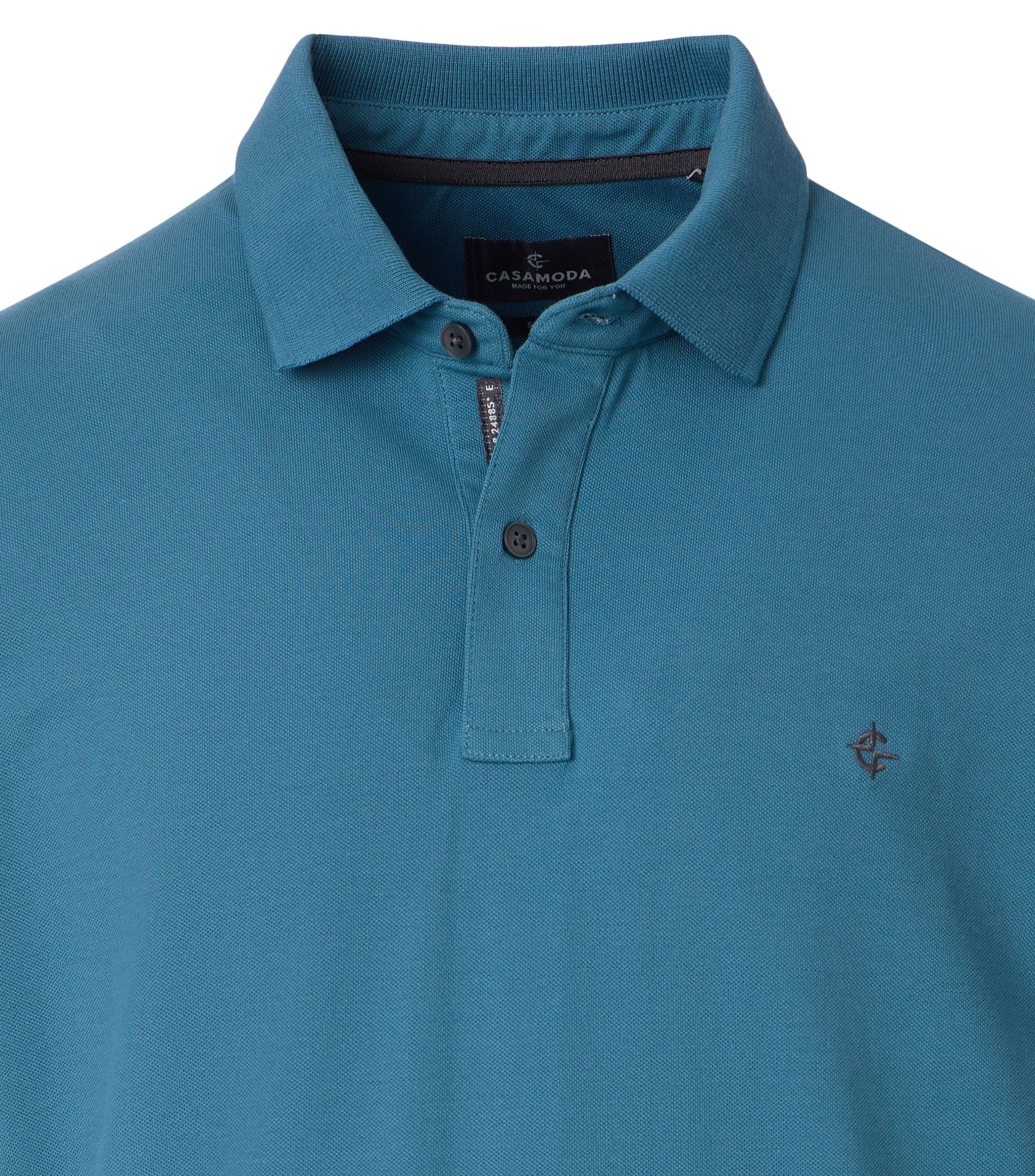 Casa Moda Herren Polo-Shirts Aqua Bis Pe