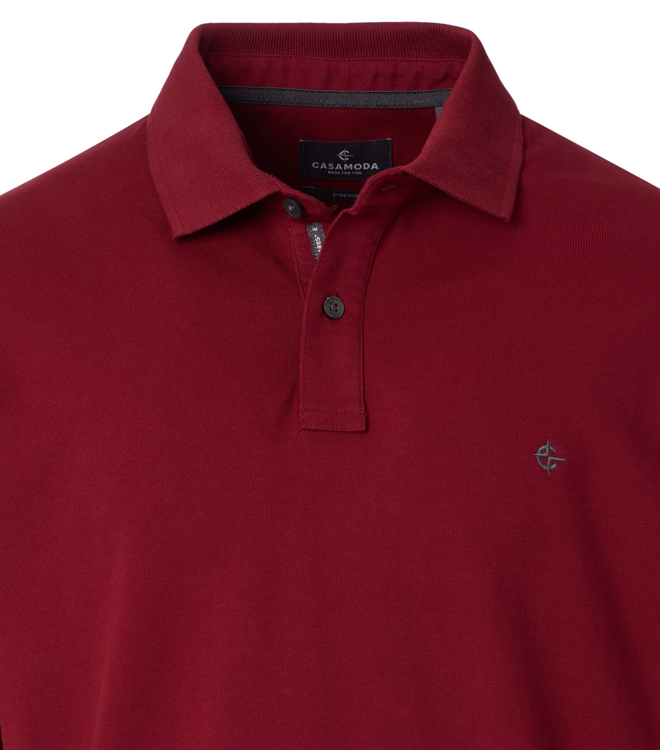 Casa Moda Herren Polo-Shirts  Rot
