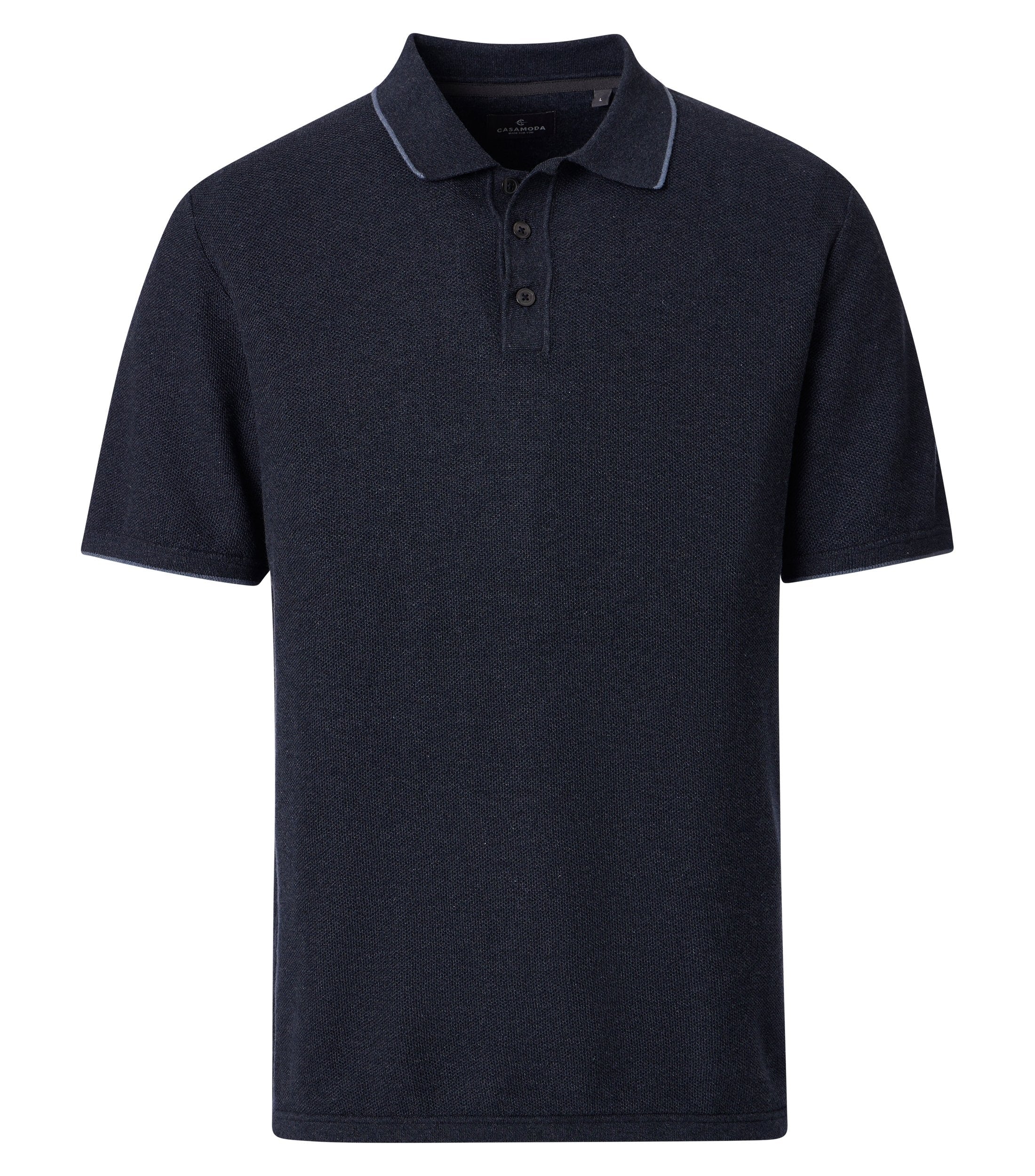 Casa Moda Herren Polo-Shirts  Blau