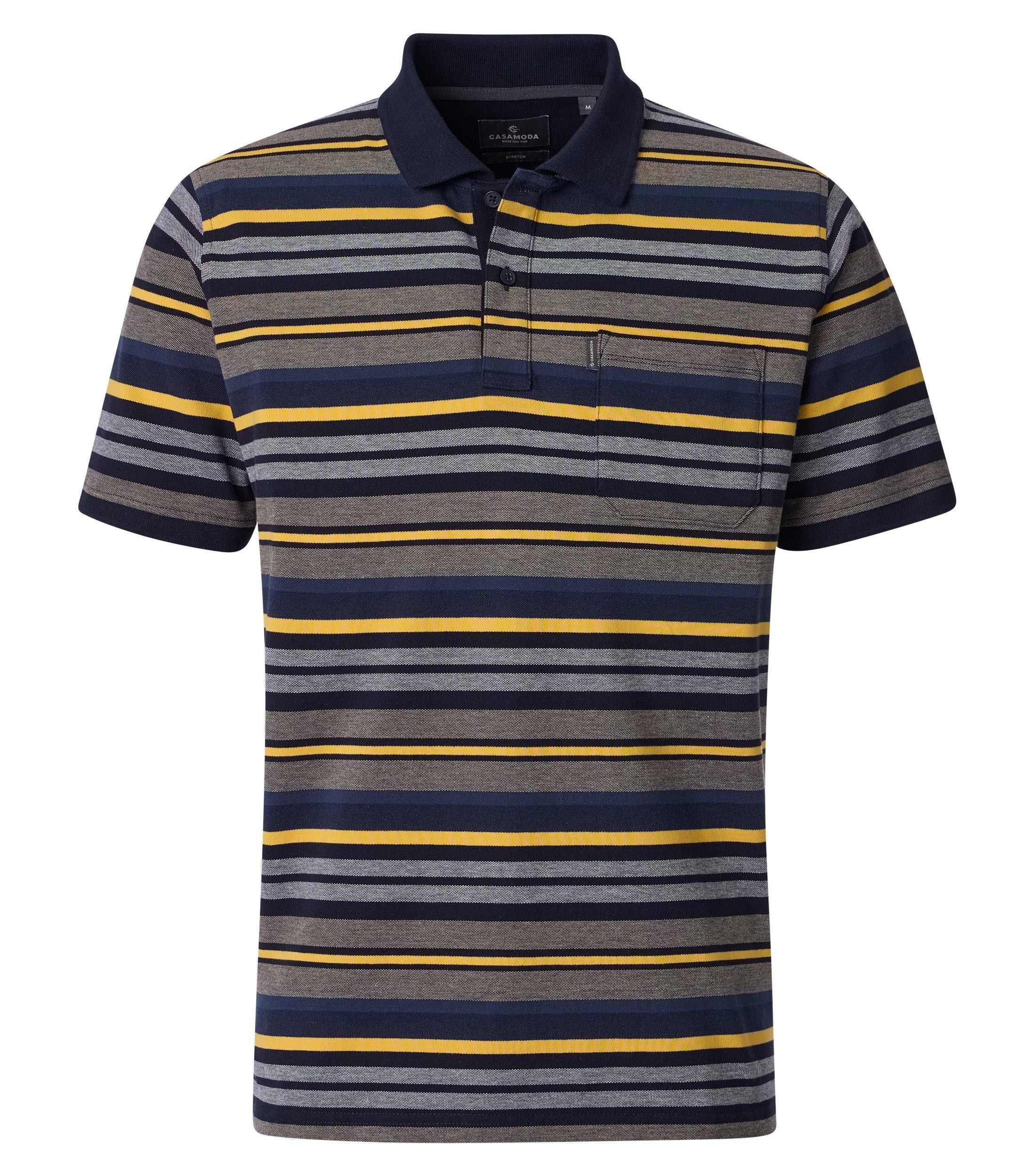 Casa Moda Herren Polo-Shirts  Beige