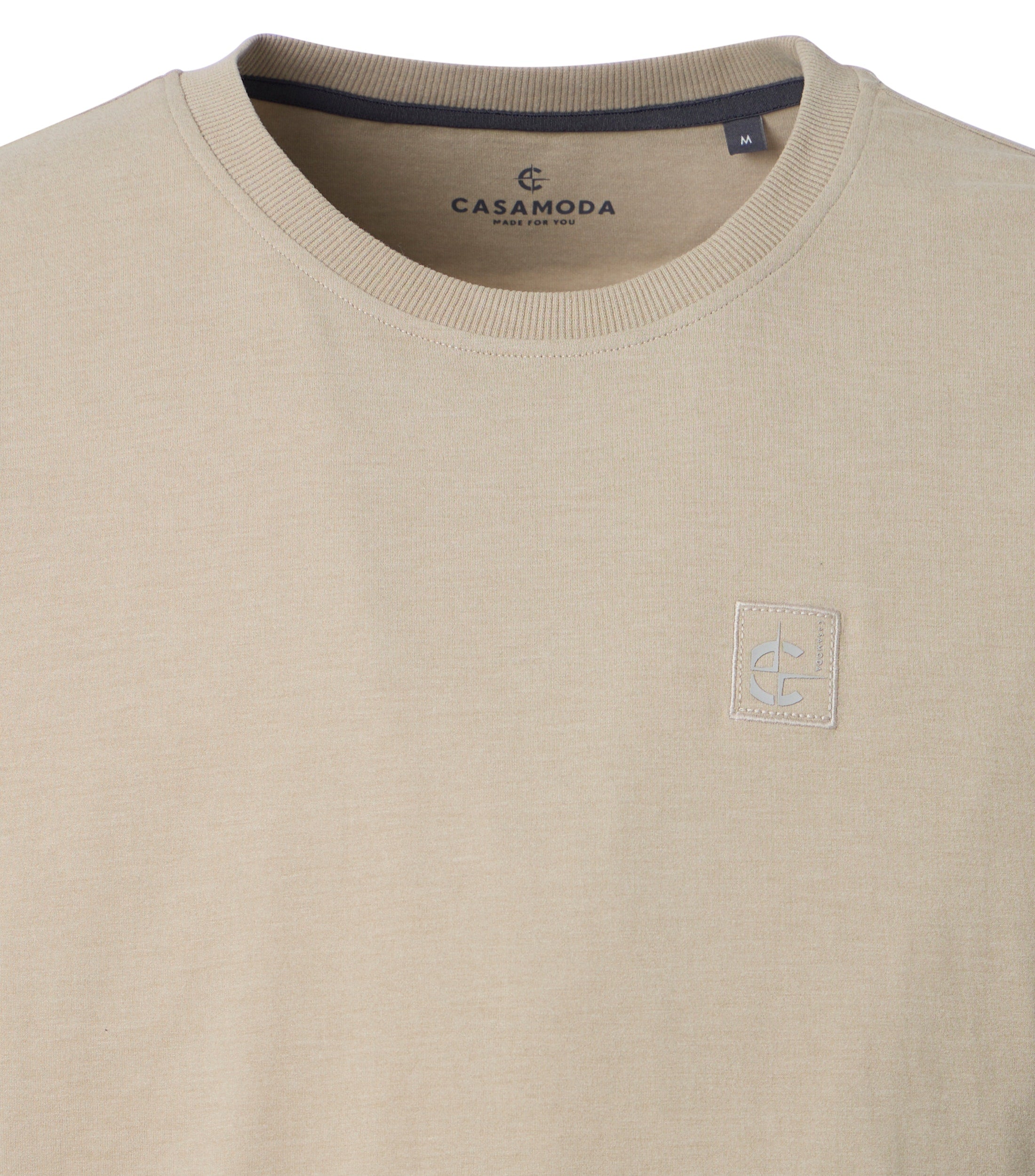 Casa Moda Herren T-Shirts kurz  Beige